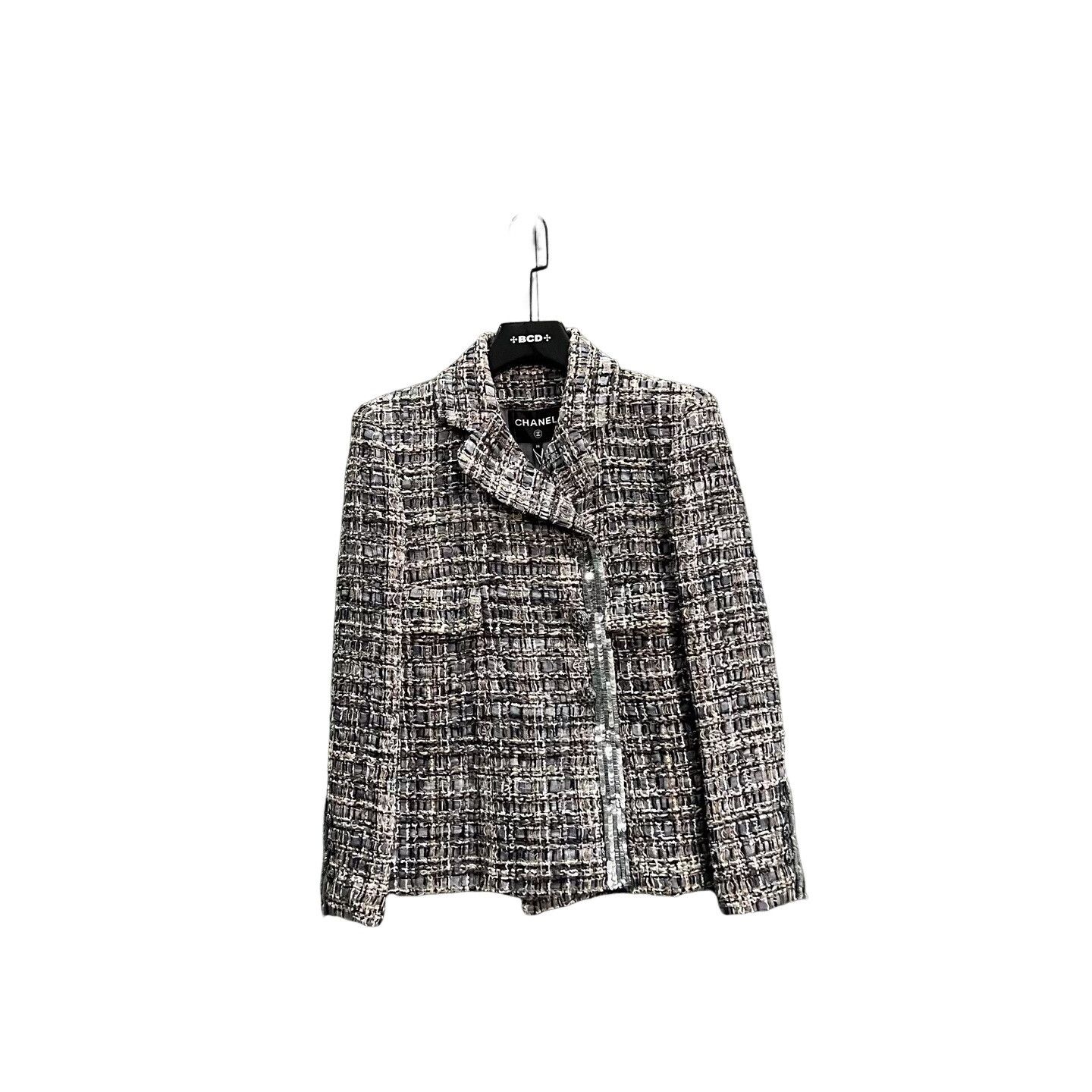 Chanel Chanel Tweed Knit Jacket Size 34 Size XS / US 0-2 / IT 36-38 - 1 Thumbnail