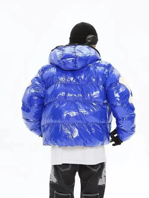 Other Blue Skeleton Puffer Jacket Size US M / EU 48-50 / 2 - 2 Thumbnail
