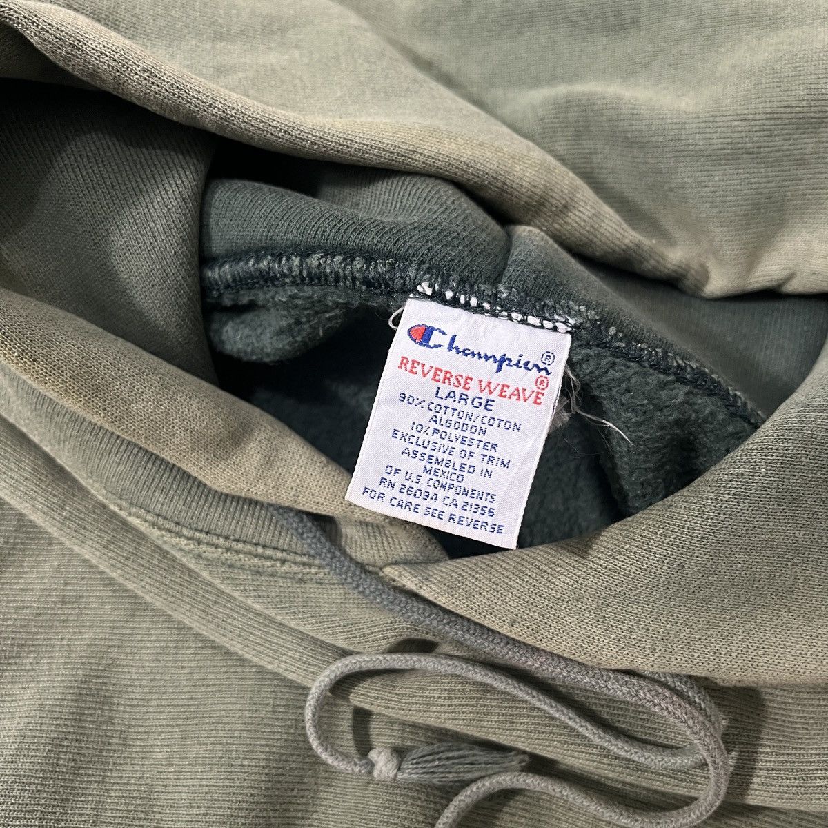 Japanese Brand Crazy SunFaded Champion Reverse Weave Basic Logo Hodie Size US L / EU 52-54 / 3 - 15 Thumbnail
