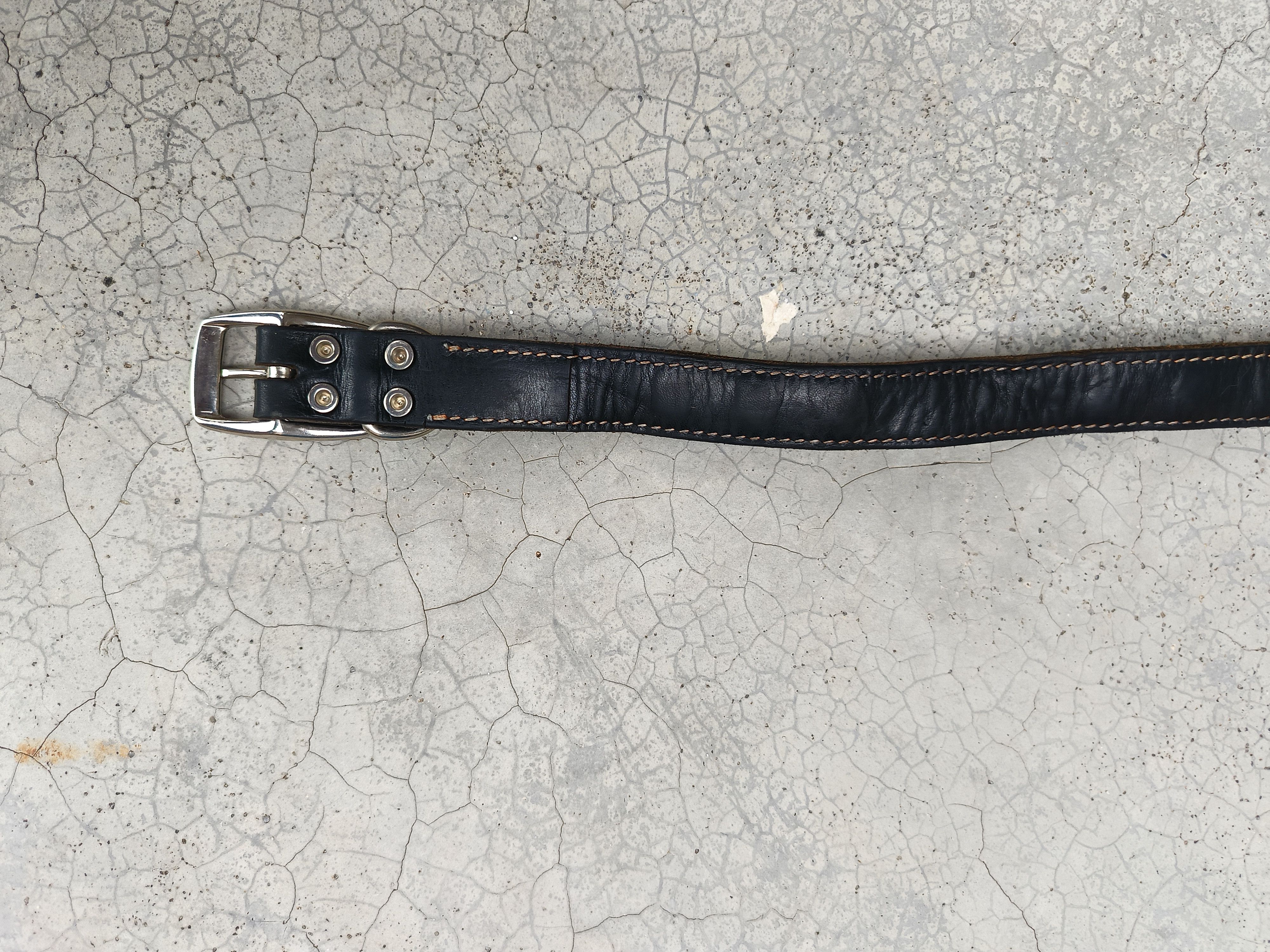 Harley Davidson HARLEY-DAVIDSON DOUBLE ROW SPIKED LEATHER DOG COLLAR Size ONE SIZE - 8 Thumbnail