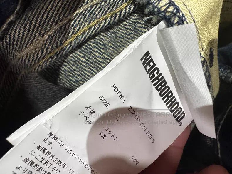 Neighborhood Neighborhood size L pants Size US 27 - 4 Thumbnail
