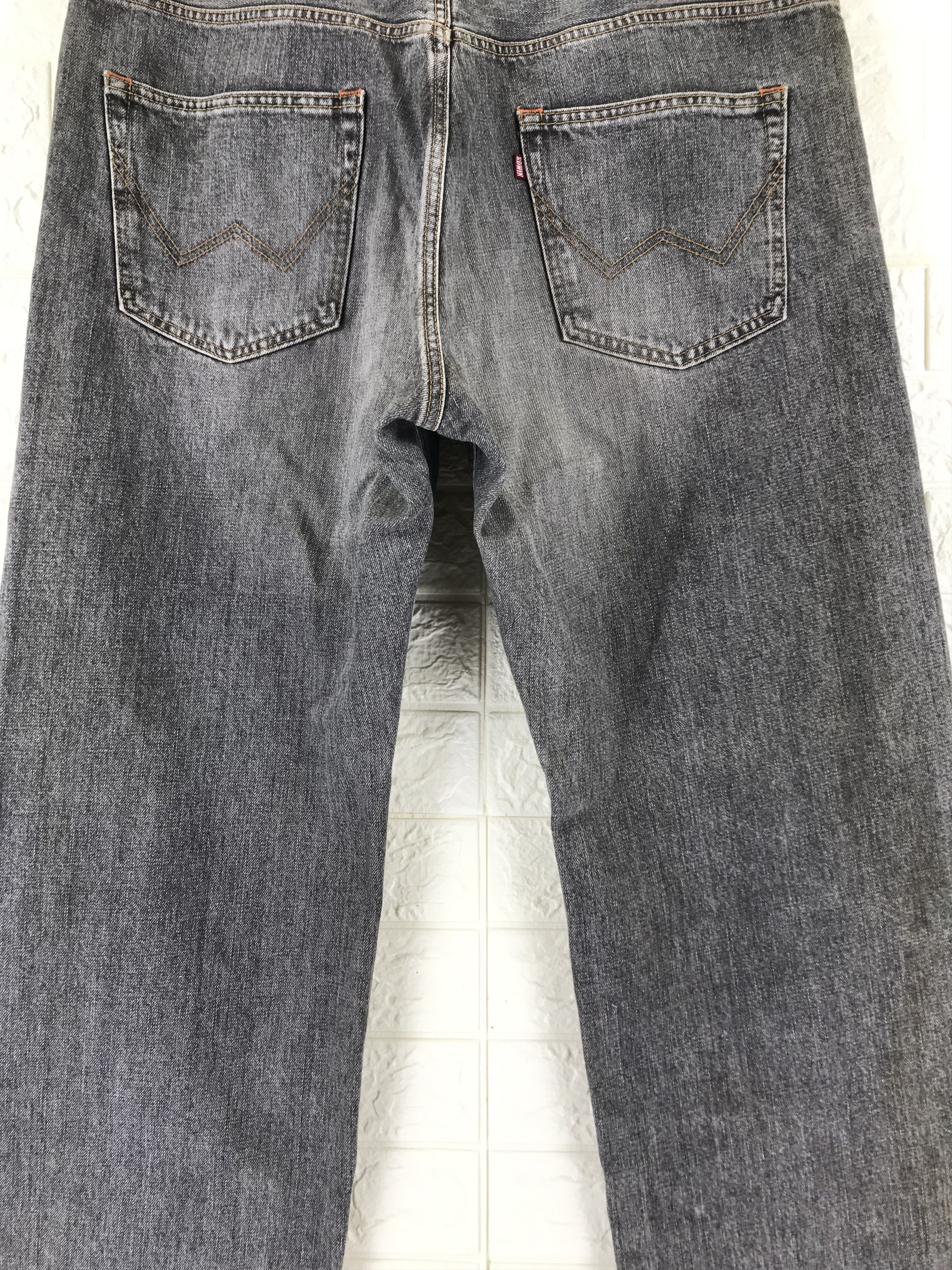 Edwin Vintage Edwin Extra Baggy Faded Black Jeans Size US 38 / EU 54 - 7 Thumbnail