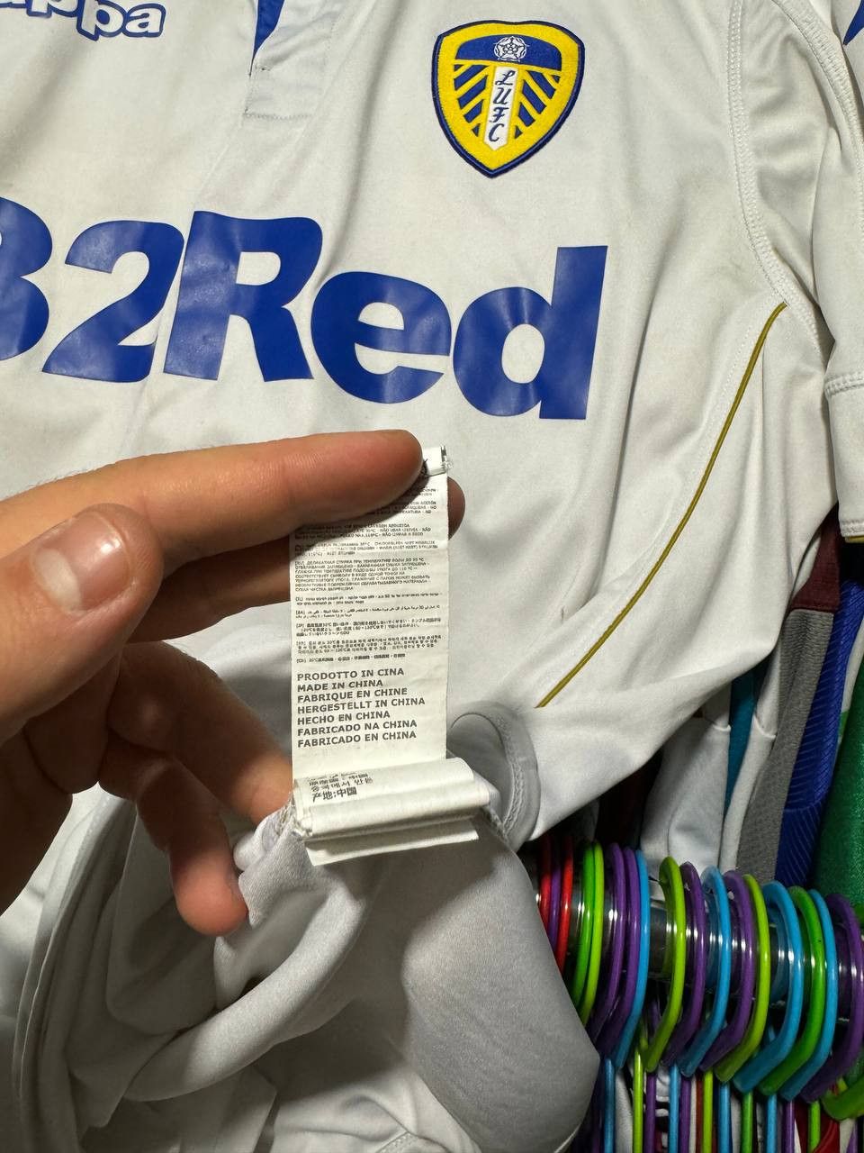 Kappa × Vintage Vintage Leeds United 2016/17 Kappa Soccer Jersey Size US M / EU 48-50 / 2 - 20 Thumbnail