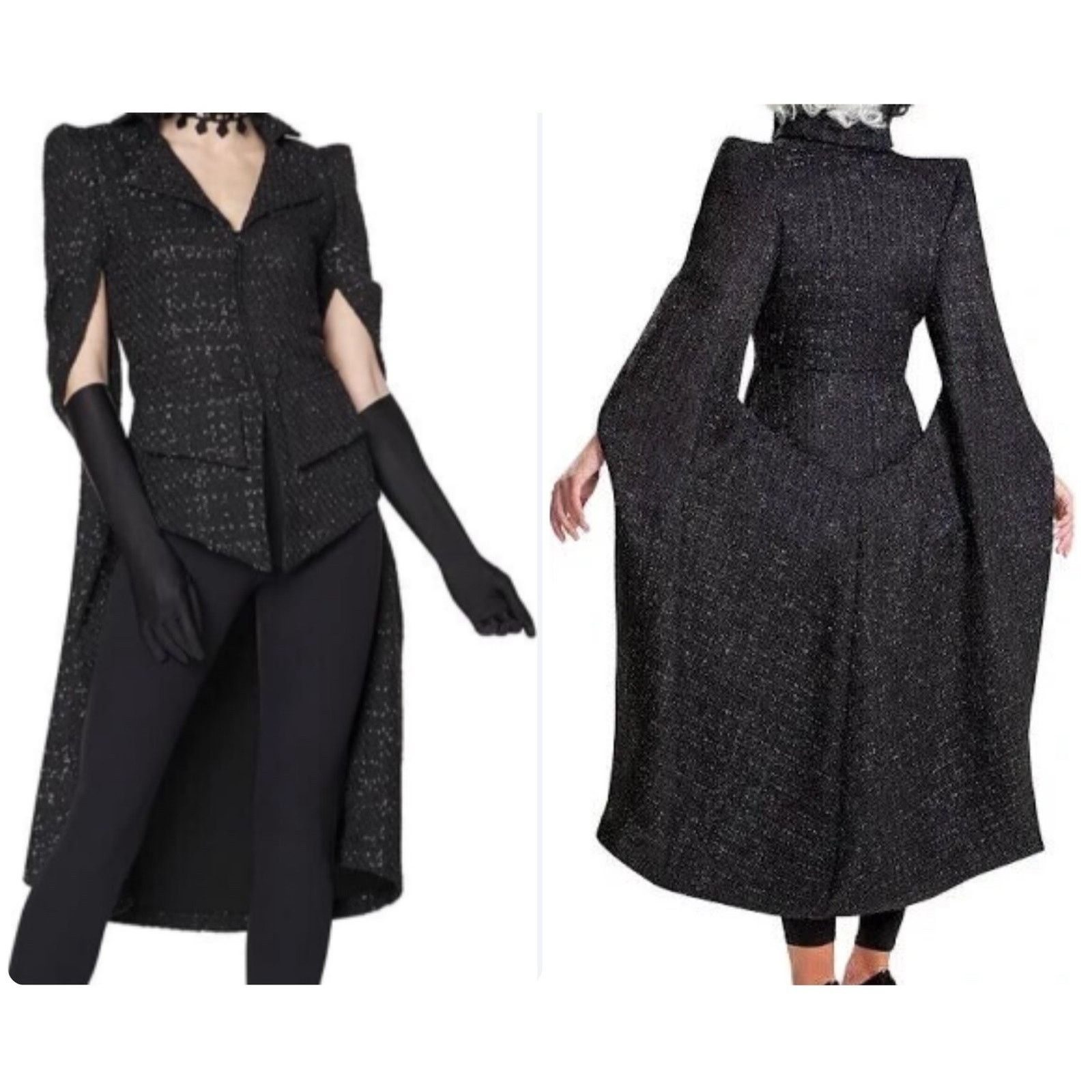 Other CRUELLA DE VIL De Vil Cape Jacket Glitter Woven Dramatic S Size S / US 4 / IT 40 - 2 Thumbnail