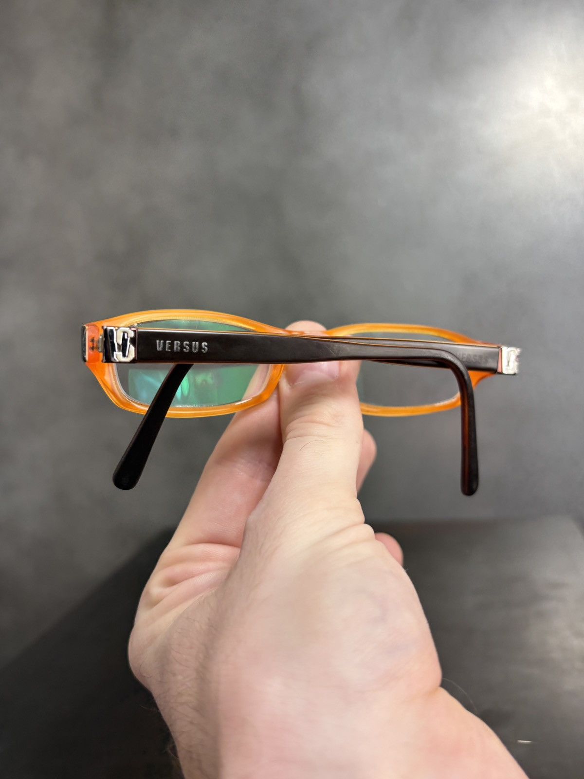 Versus Versace 2000s Versus Versace Eyeglasses Vintage Versace Frames 8063 Size ONE SIZE - 1 Thumbnail