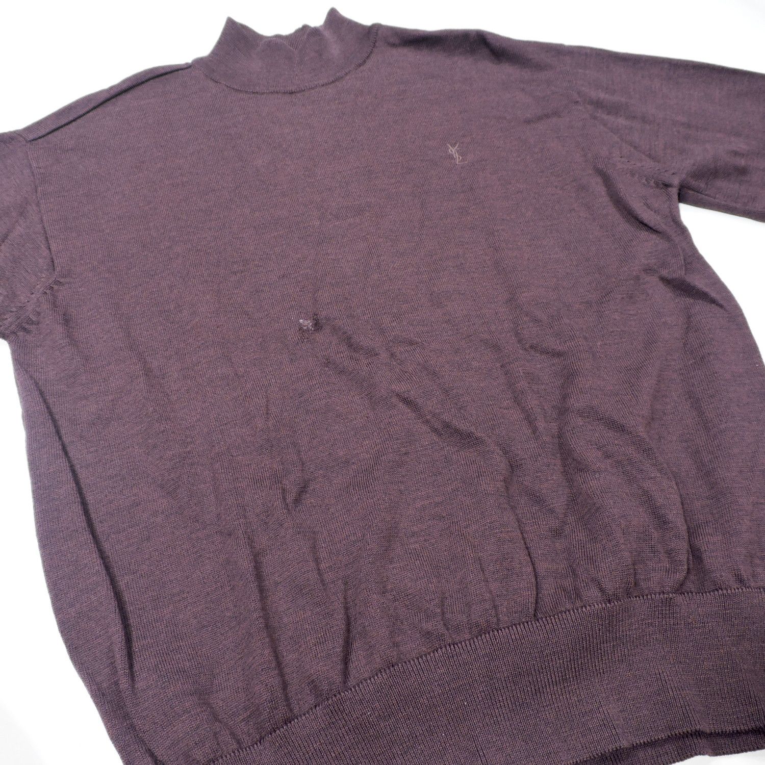 Yves Saint Laurent YSL SMALL LOGO SWEATSHIRT Size US M / EU 48-50 / 2 - 6 Thumbnail