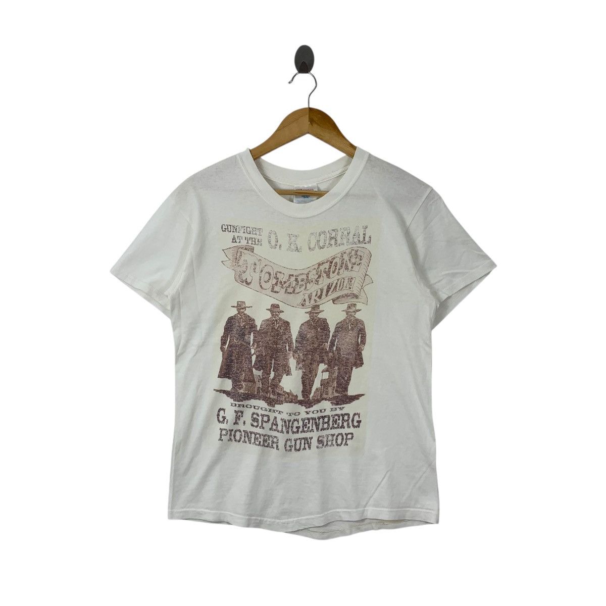 Vintage Vintage 90’ GUNFIGHT AT THE O.K. CORALL Arizona Tee Shirt Size US S / EU 44-46 / 1 - 1 Thumbnail