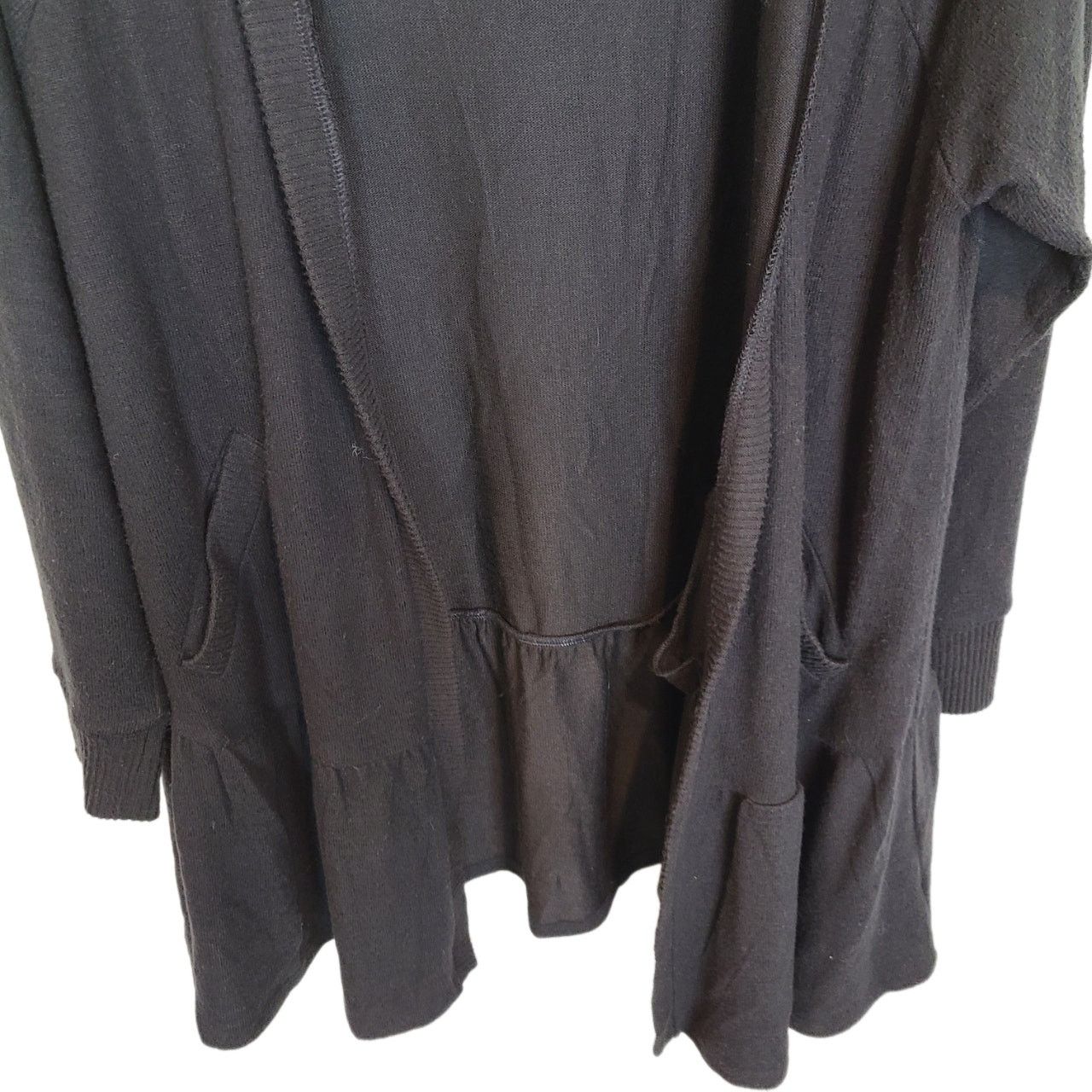 Corridor Torrid Sweater Cardigan Women 0X Supersoft Plush Open Hooded Size XL / US 12-14 / IT 48-50 - 3 Thumbnail