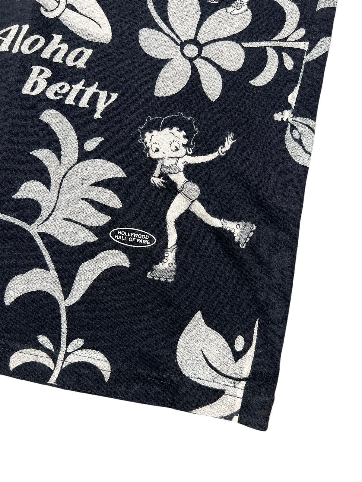 Cartoon Network × Vintage Vintage 1998 Betty Boop Hawaii All-Over Print Tshirt Size US S / EU 44-46 / 1 - 5 Thumbnail