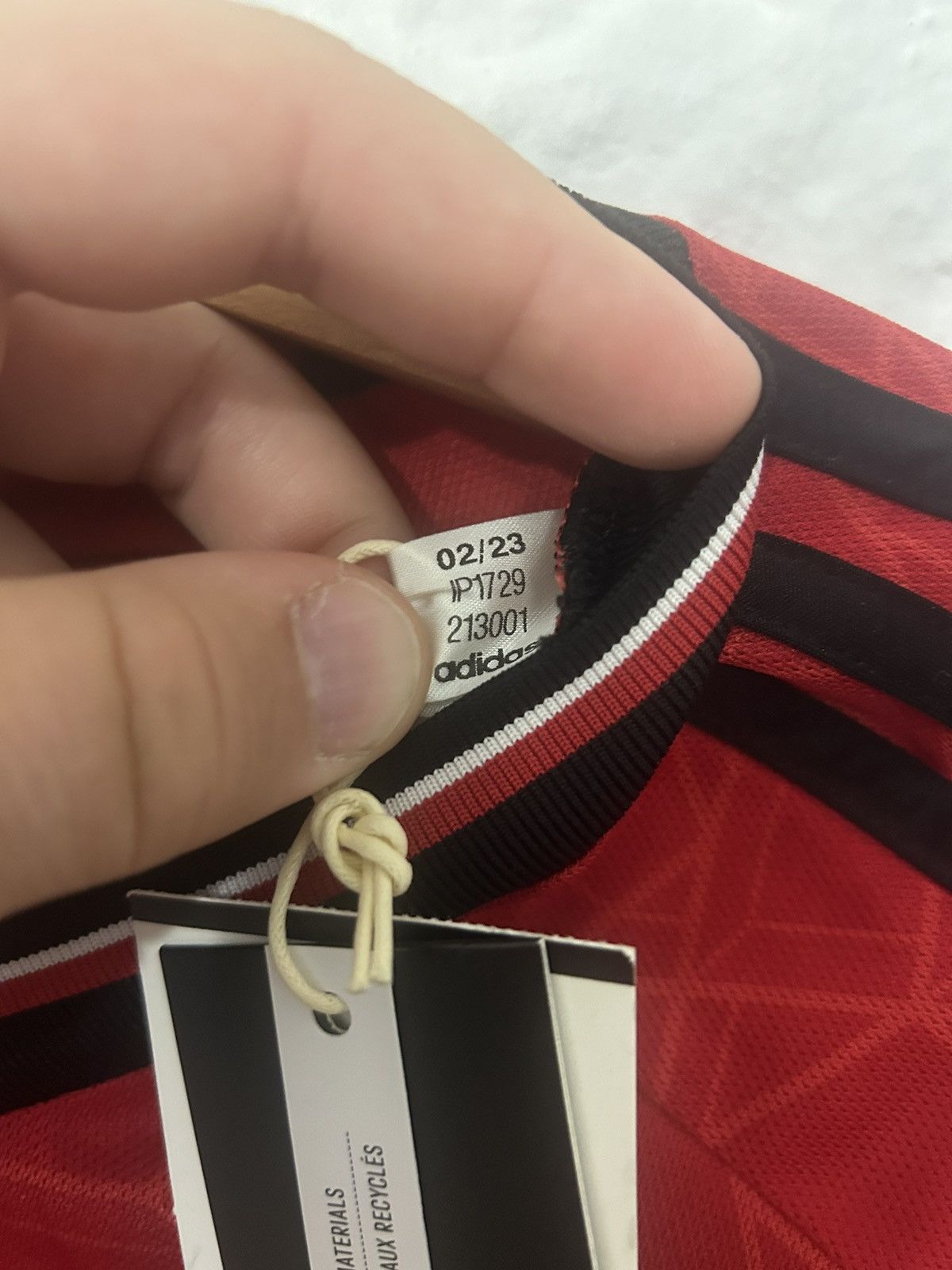 Adidas 2023-24 Alejandro Garnacho Adidas Manchester United Home Kit Size US XL / EU 56 / 4 - 9 Thumbnail