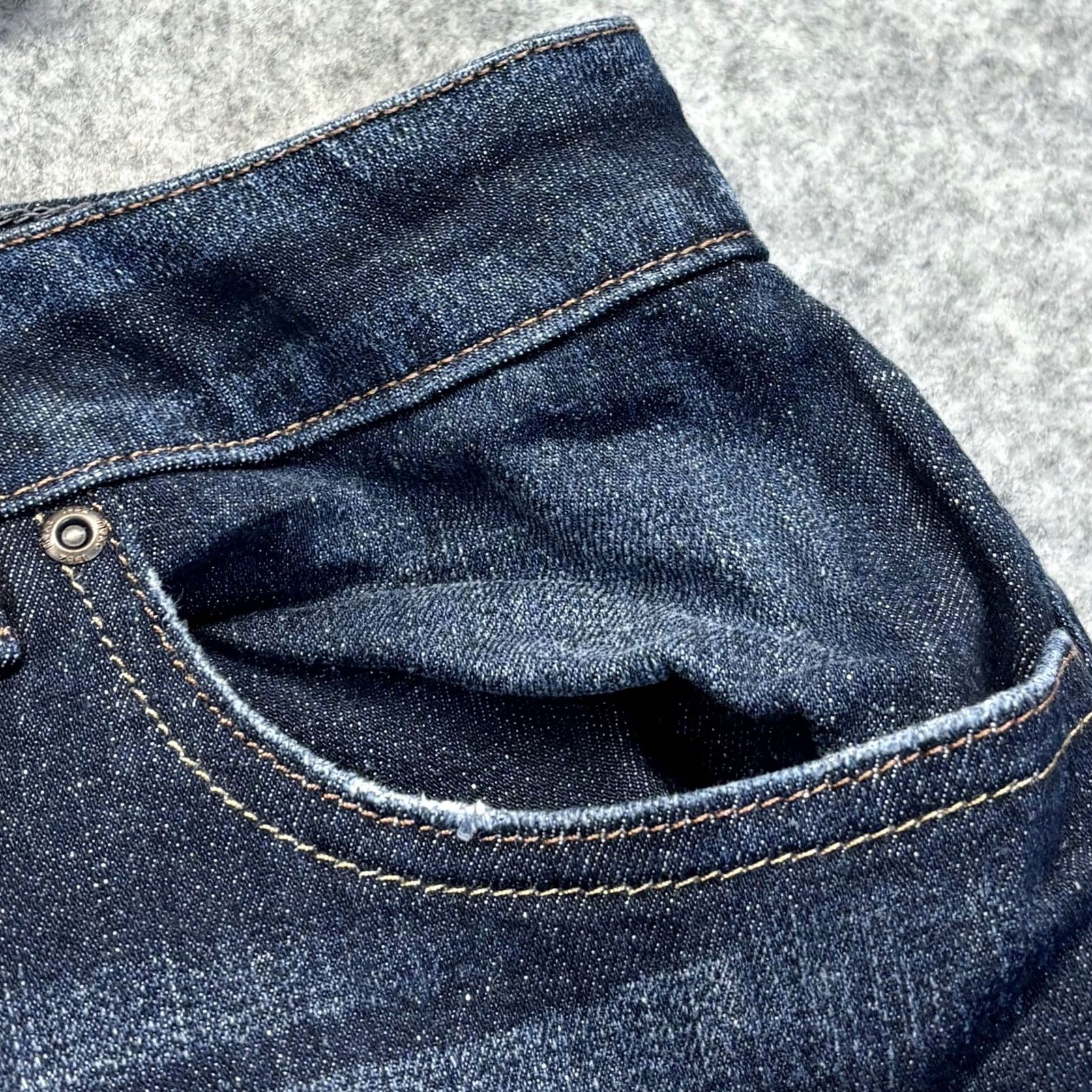 NEXT NEXT Boy Shorts Denim UK20 Blue Zip Fly Distressed Pockets Womens Size 42" / US 20 - 4 Thumbnail