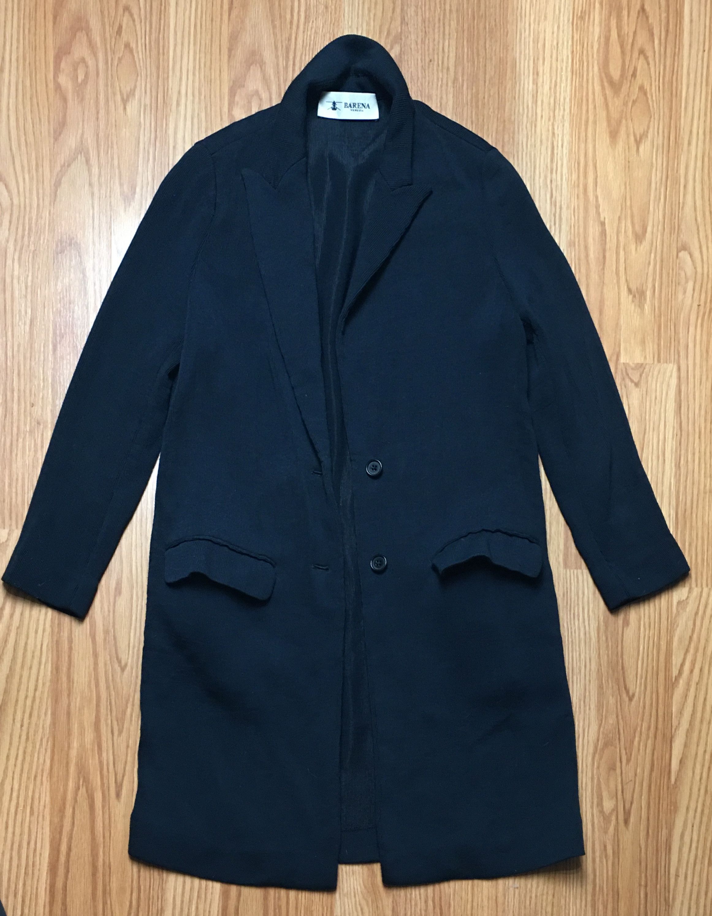 Barena Venezia Barena Venezia Navy Blue Velvet Long Jacket IT 40 Size S / US 4 / IT 40 - 6 Thumbnail