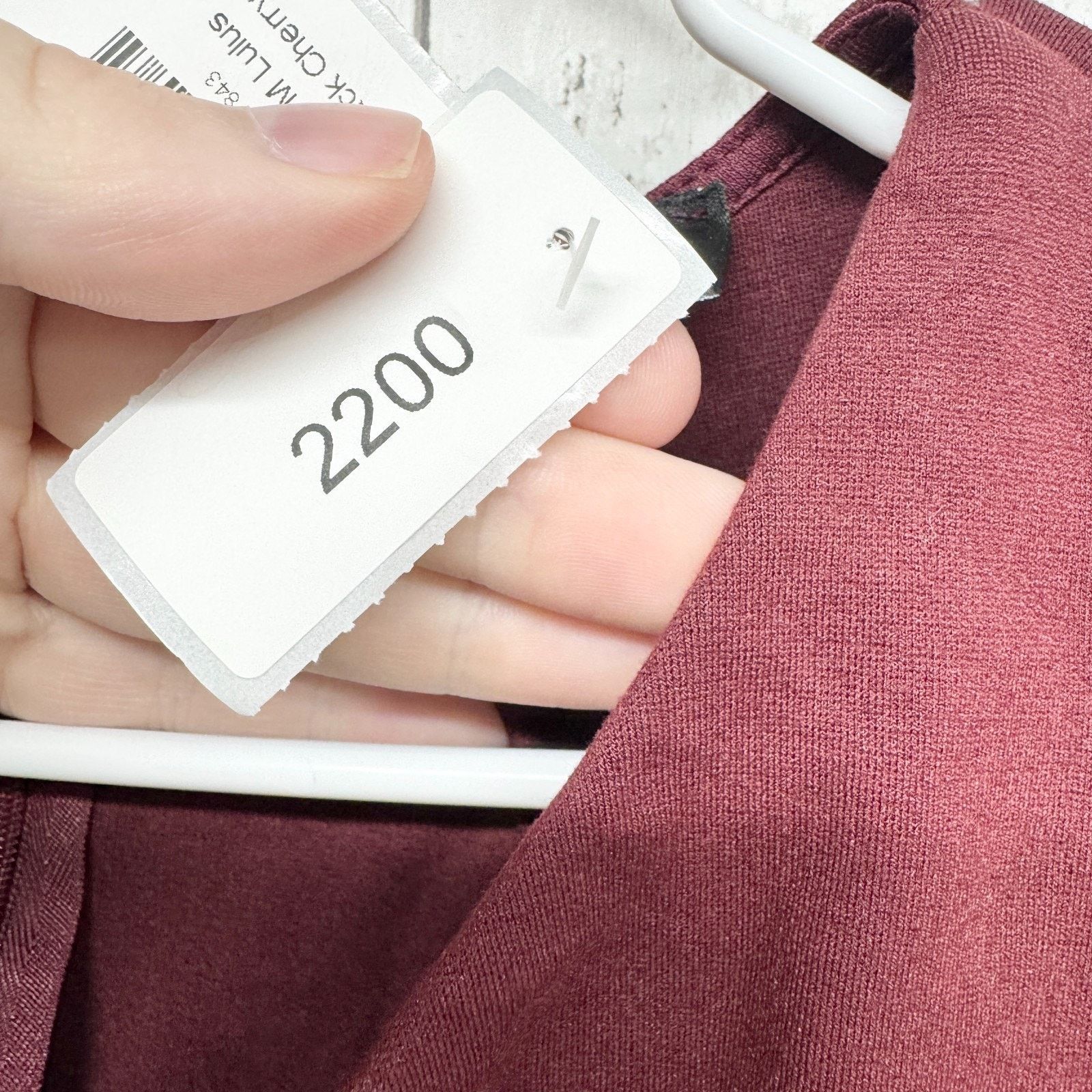 Other Lulus Dress Size Medium Short Sleeve Mini Zip Back Maroon Size M / US 6-8 / IT 42-44 - 3 Thumbnail