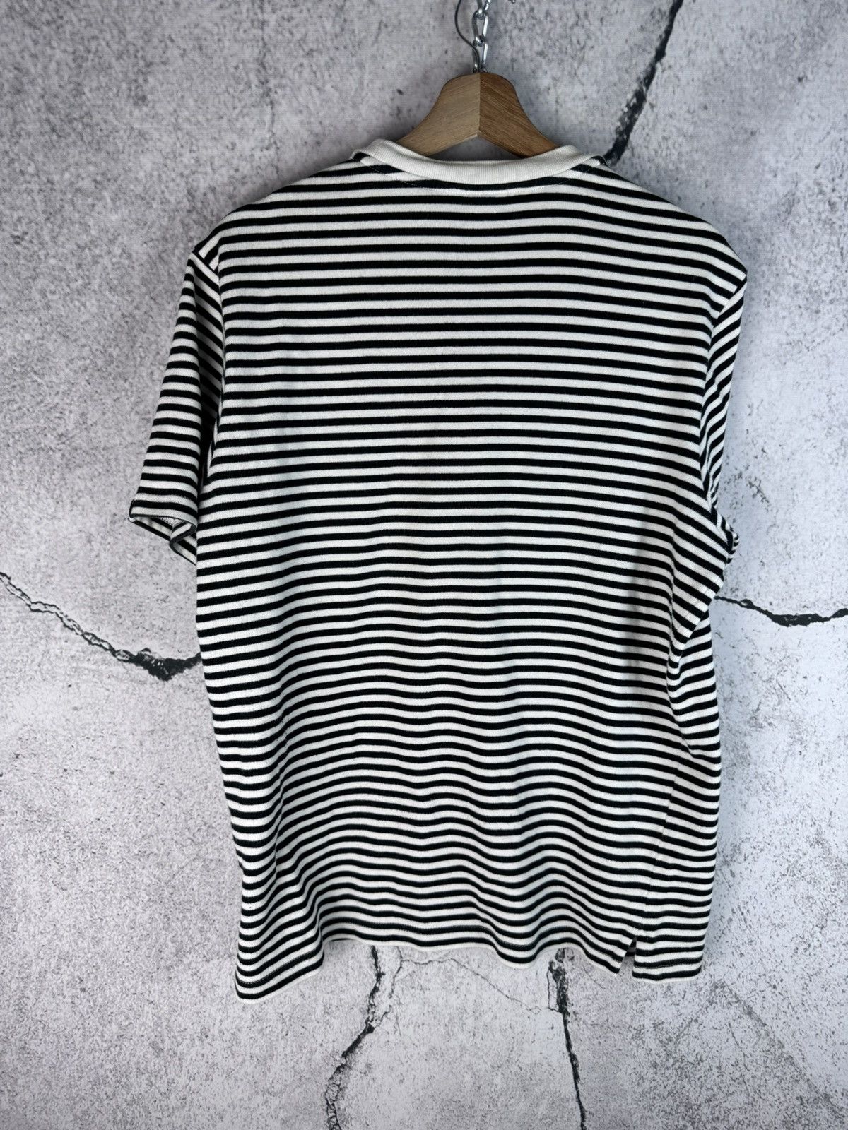 Billionaire Boys Club Billionaire Boys Club Rare Striped T-Shirt Size US M / EU 48-50 / 2 - 2 Thumbnail