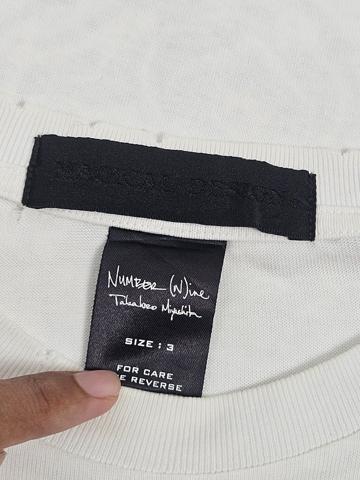 Magical Design × Number (N)ine Number (N)ine x Magical Design Takahiro Miyashita Tee shirt Size US L / EU 52-54 / 3 - 4 Thumbnail