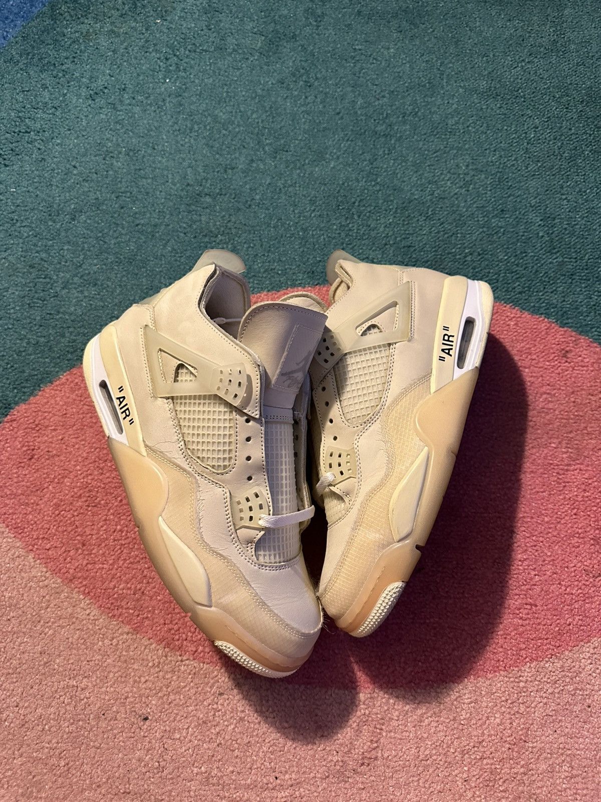 Off White x Air Jordan Retro SP Sail Womens