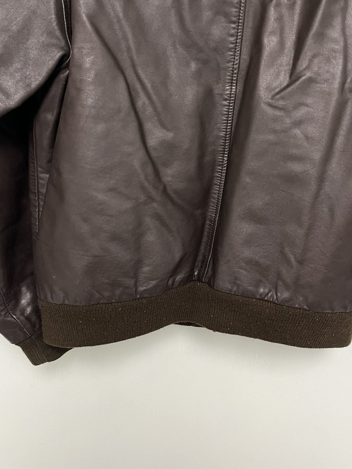 Vintage Context leather bomber. Medium Size US M / EU 48-50 / 2 - 8 Thumbnail