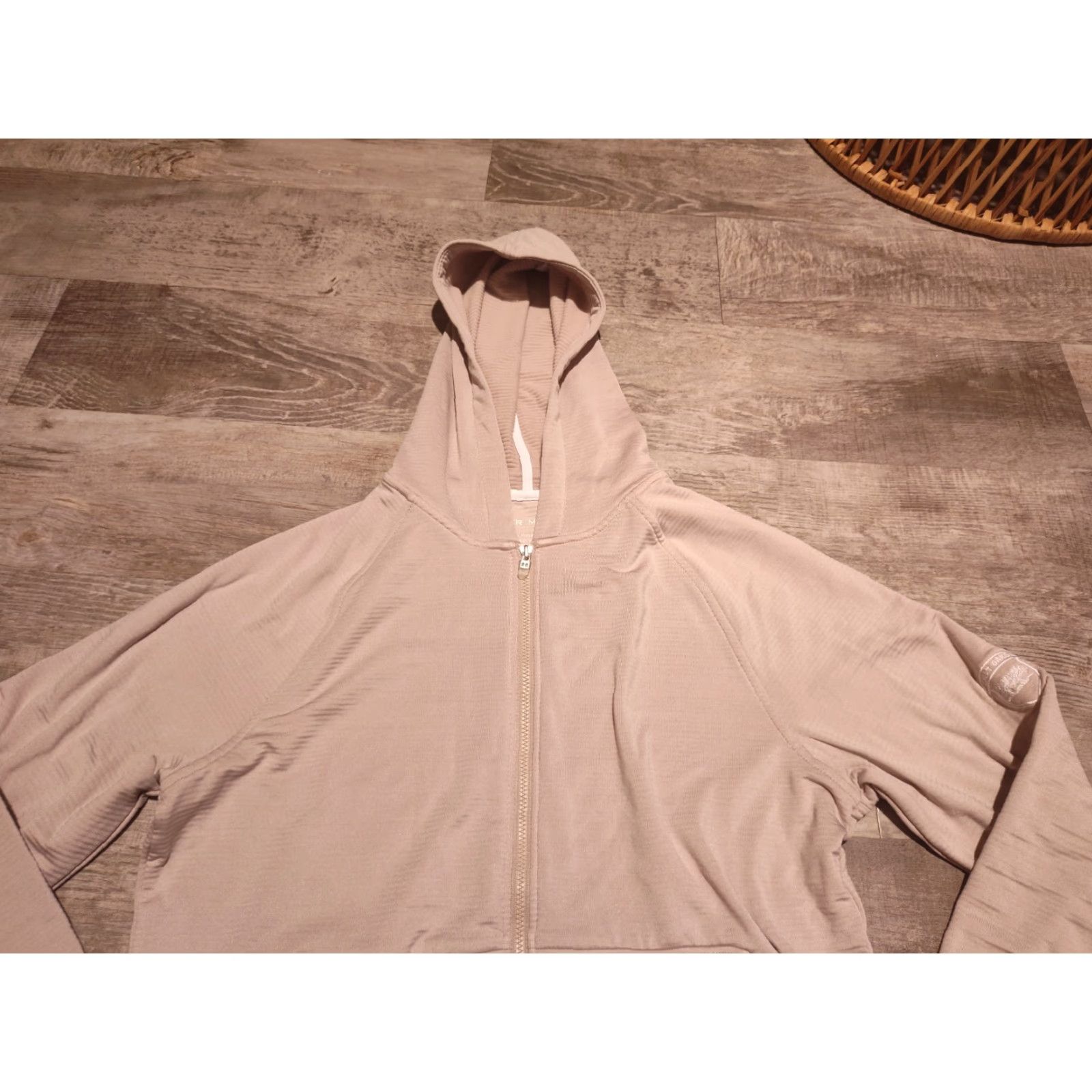 Peter Millar VINTAGE Peter Millar Women's Golf Hoodie Jacket Full-Zip Casual Spring Fall Summer Medium Stone Logo Size M / US 6-8 / IT 42-44 - 5 Thumbnail