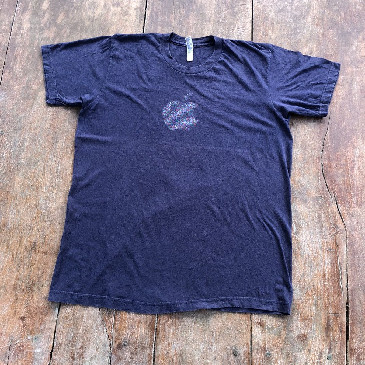 Apple Vintage Apple Corporation Made In USA Rare Shirt Size US L / EU 52-54 / 3 - 2 Thumbnail