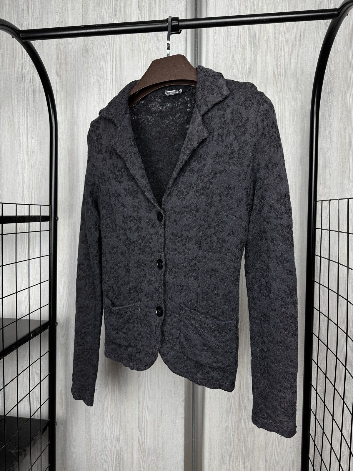 Transit Transit Par Such black avant garde linen blend Blazer Size XS / US 0-2 / IT 36-38 - 5 Thumbnail