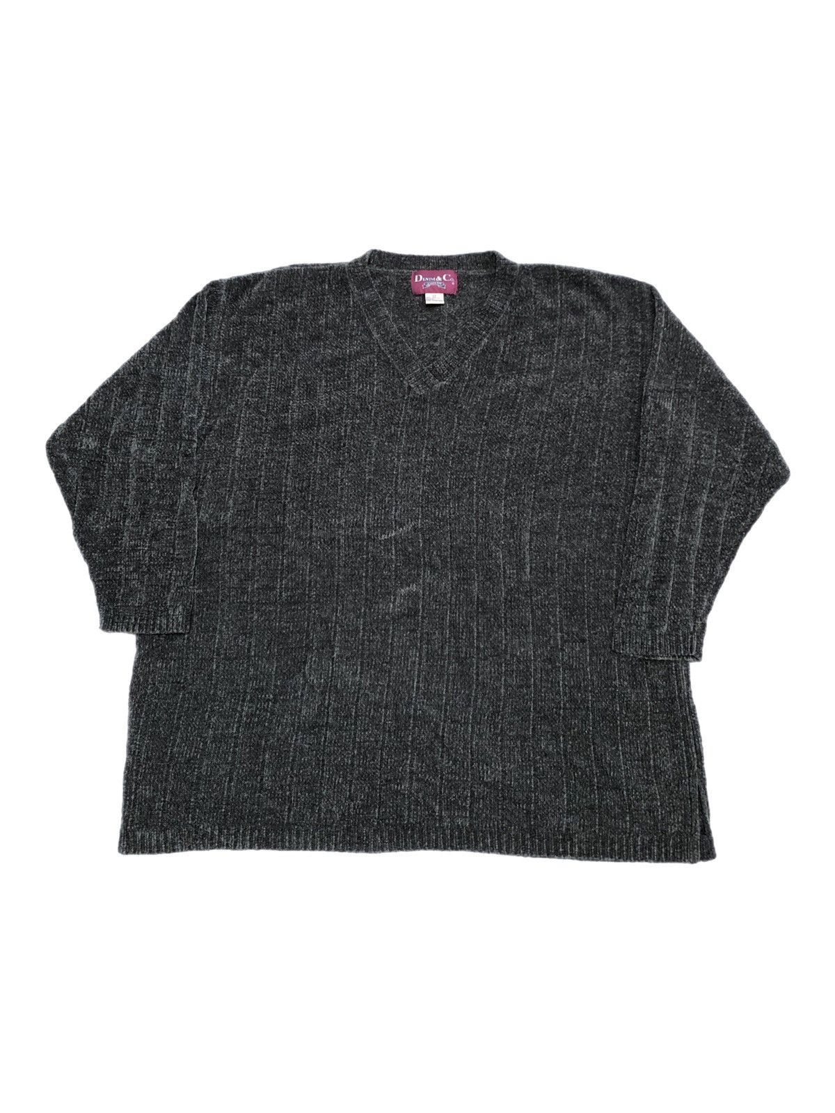 Denim & Co. Vtg 90s Denim & Co Jeanswear Ralph Lauren Sweater Size XXL / US 16-18 / IT 52-54 - 1 Thumbnail