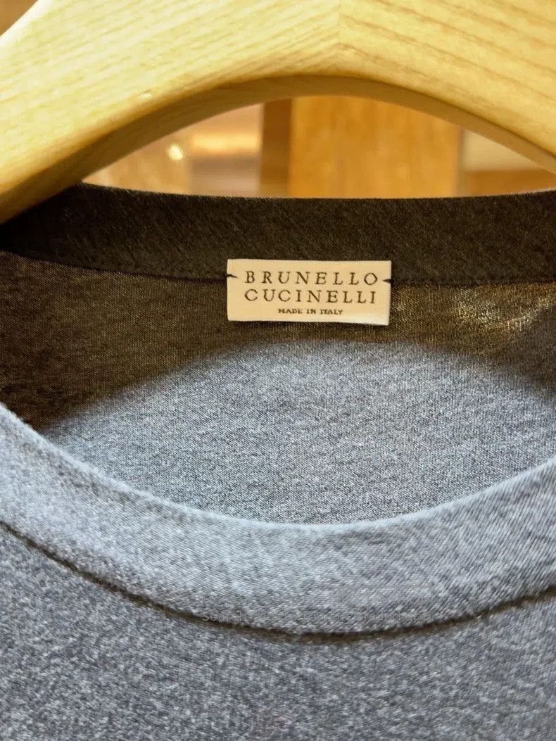 Brunello Cucinelli Brunello Cucinelli Cotton T-Shirt. Size US M / EU 48-50 / 2 - 2 Thumbnail