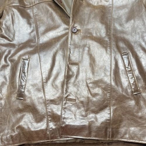 Other DIMENSIONS New York 2XL Brown Leather Coat (Dry Clean Only) Size US XXL / EU 58 / 5 - 5 Thumbnail