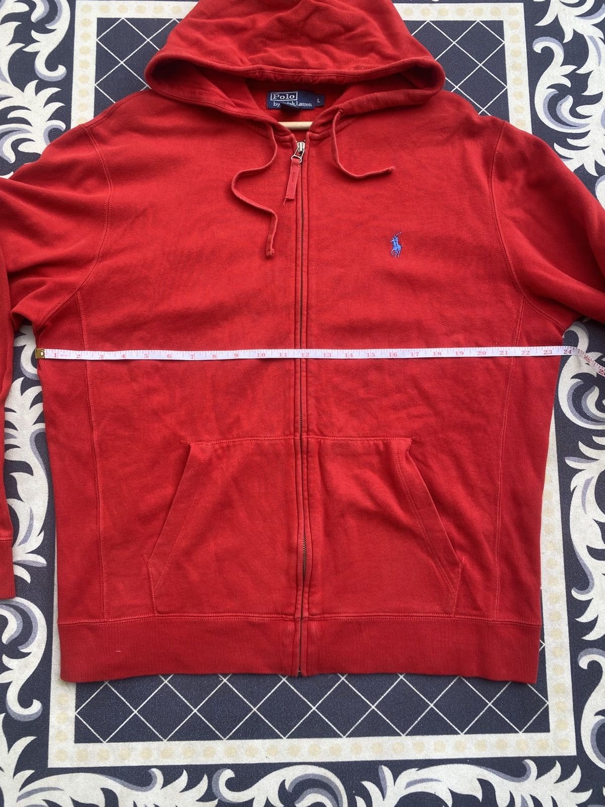 Polo Ralph Lauren Vintage "00s Y2K Polo Ralph Lauren Hoodie Size US L / EU 52-54 / 3 - 4 Thumbnail