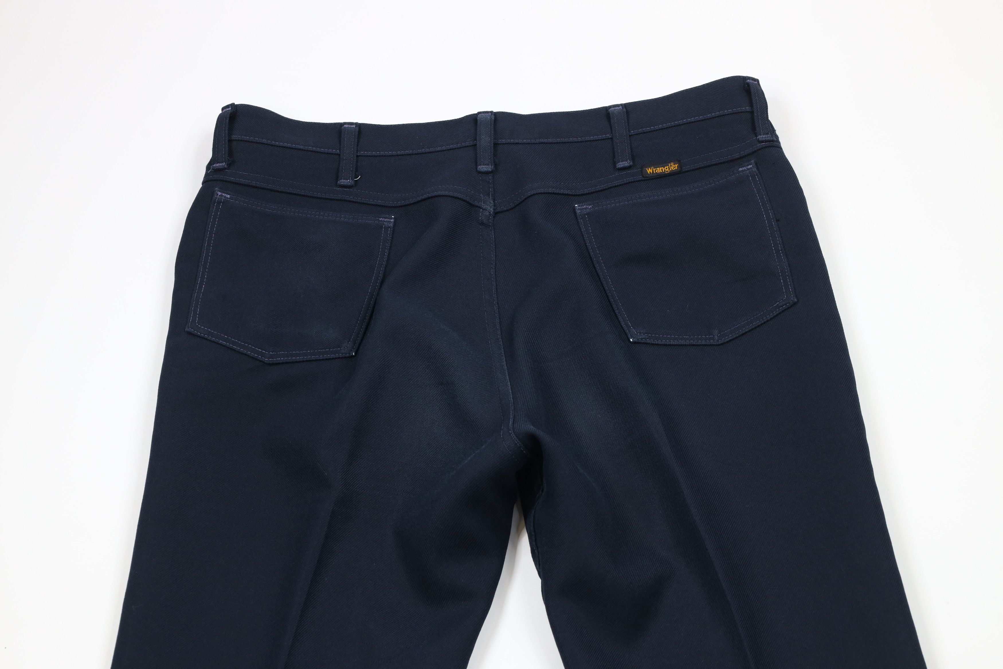 Vintage × Wrangler Vintage 90s Wrangler Flared Wide Leg Western Chino Pants USA Size US 36 / EU 52 - 11 Thumbnail