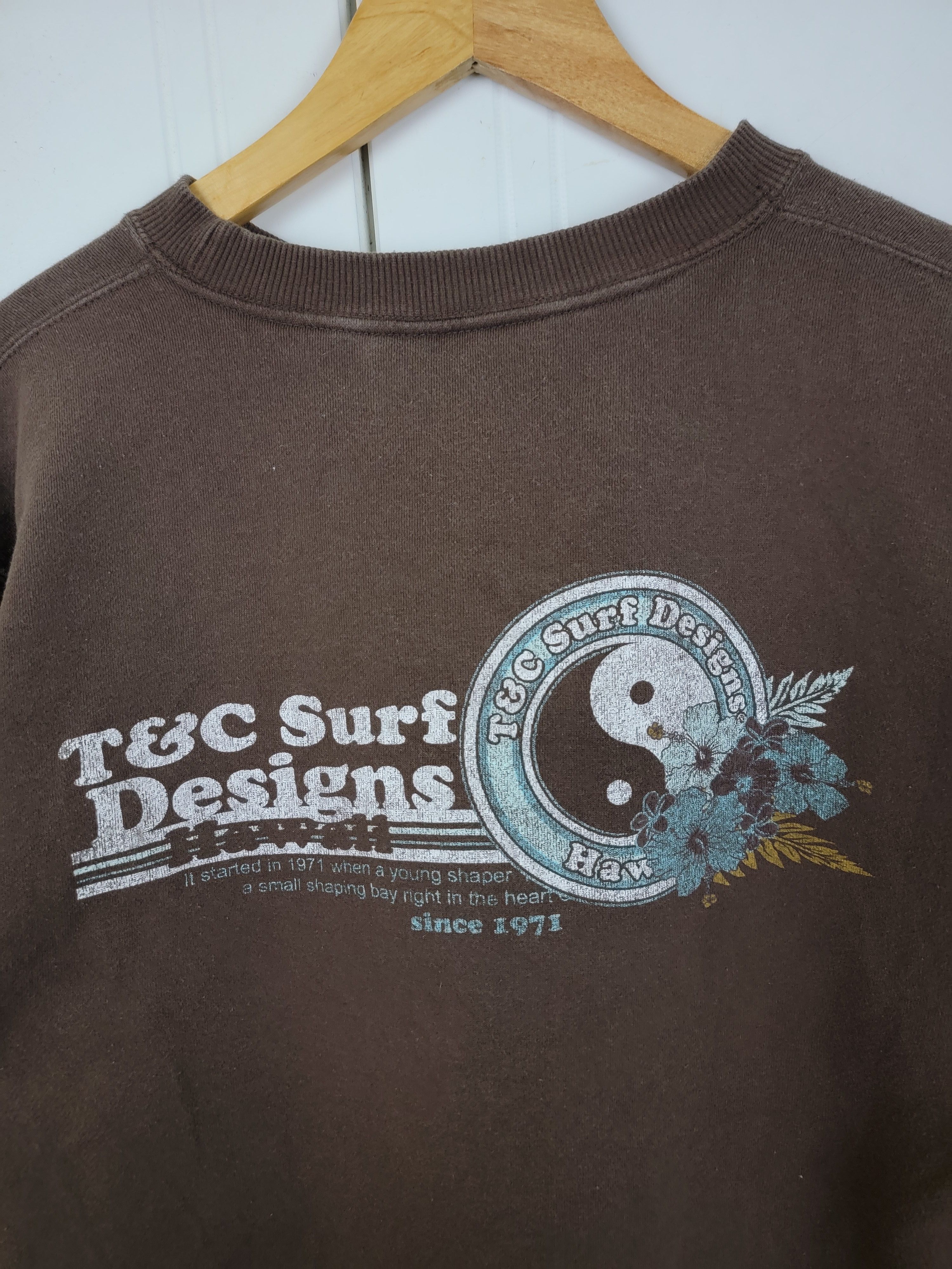 Vintage Vintage T&Csurf Sweatshirt Size US M / EU 48-50 / 2 - 4 Thumbnail