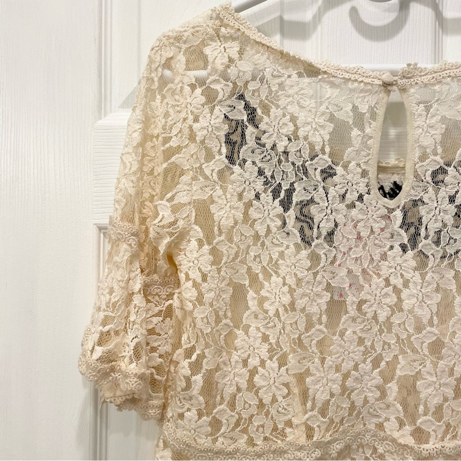 Free People Free People Lace Top M Size M / US 6-8 / IT 42-44 - 8 Thumbnail