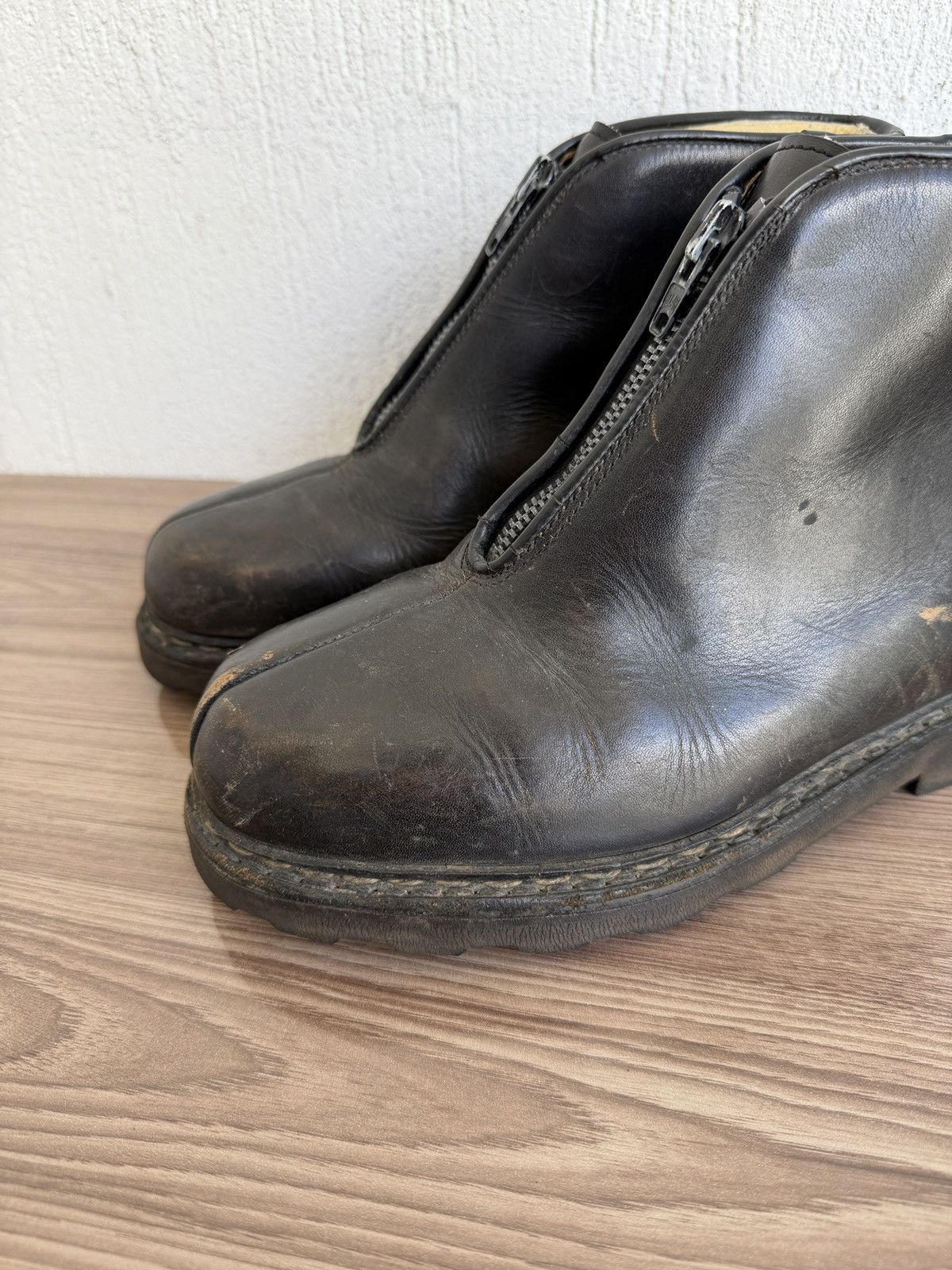 Paraboot Michael marche Vtg front zip boots Size US 9.5 / EU 42-43 - 4 Thumbnail