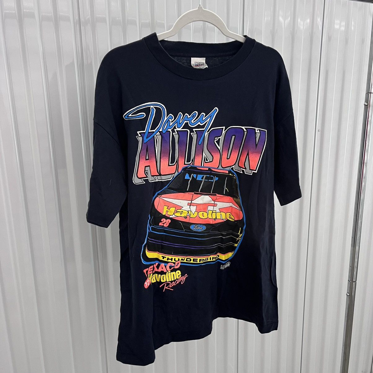 NASCAR × Vintage Vintage 1992 Davey Allison Racing T Shirt Large Nascar Size US L / EU 52-54 / 3 - 1 Thumbnail
