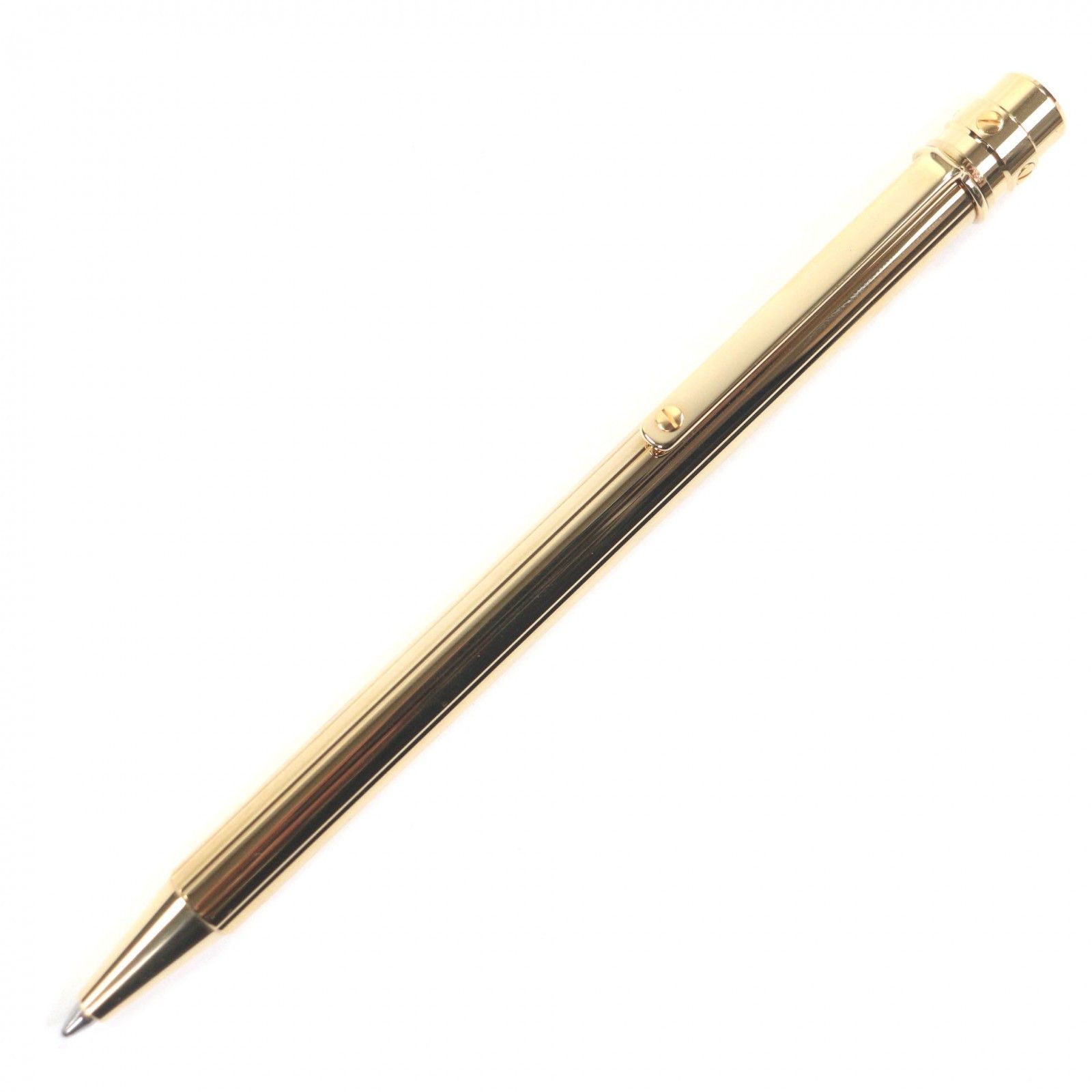 Cartier Cartier Cartier Santos de Cartier Ballpoint Pen Metal Pen DUTY FREE for USA Size ONE SIZE - 1 Thumbnail