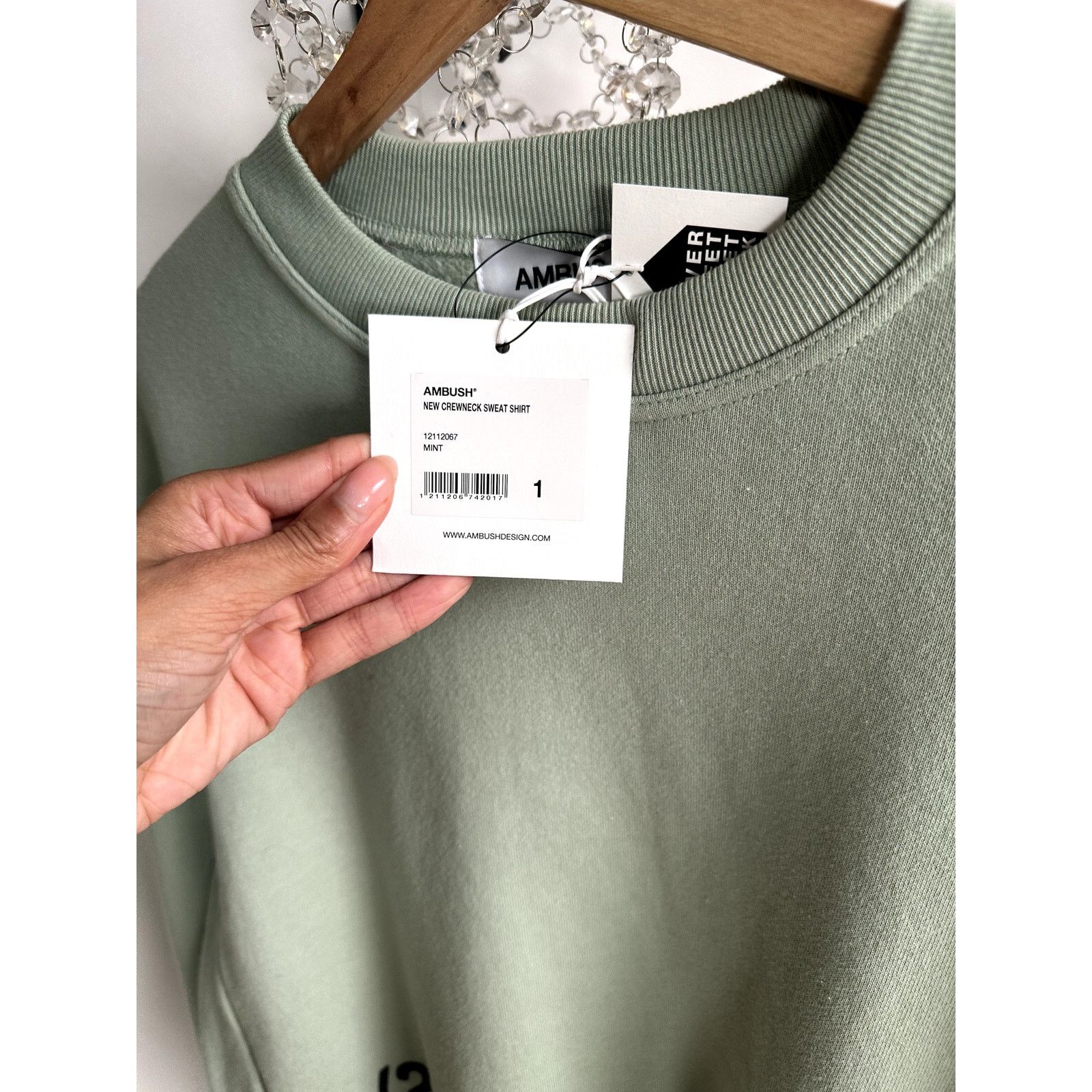 Ambush Design AMBUSH Mint Crewneck Size 1 (Small) - NEW Size S / US 4 / IT 40 - 10 Thumbnail