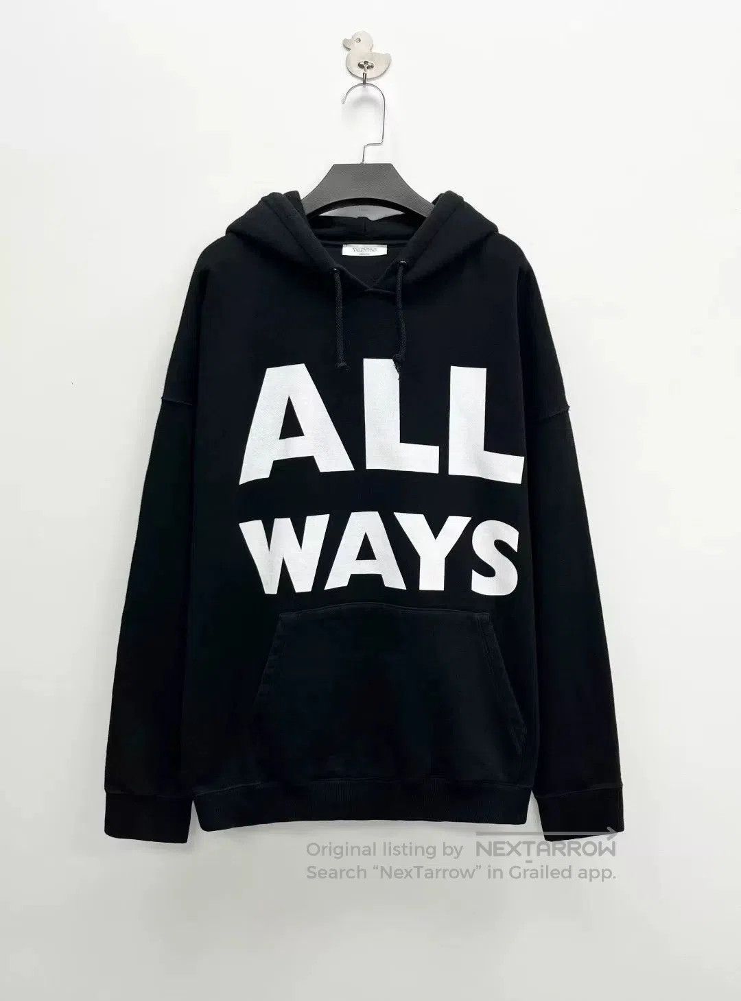 Valentino Valentino All Awys Logo Hoodie. Size US S / EU 44-46 / 1 - 1 Thumbnail