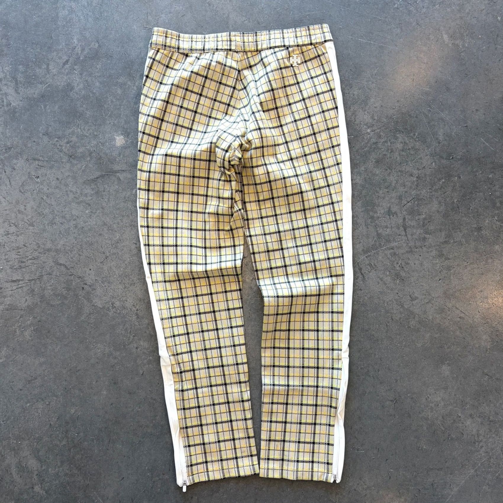 Tory Burch VINTAGE Tory Burch Plaid Yellow Women's Golf Pants Size Small Size 28" / US 6 / IT 42 - 2 Thumbnail