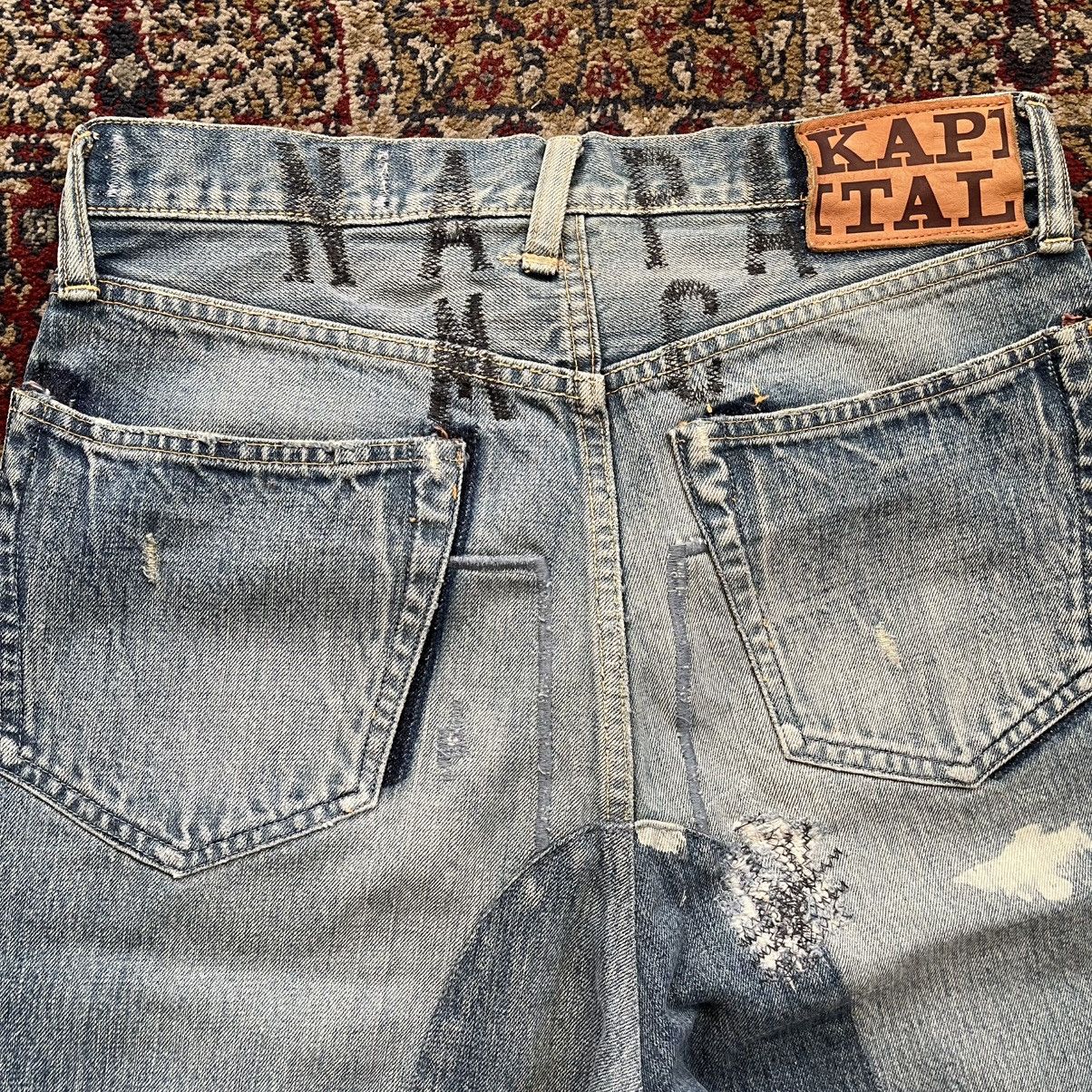 Kapital Kapital Kountry RARE Bone Selvedge Denim Shorts NAPA sz 31 Size US 31 - 10 Thumbnail