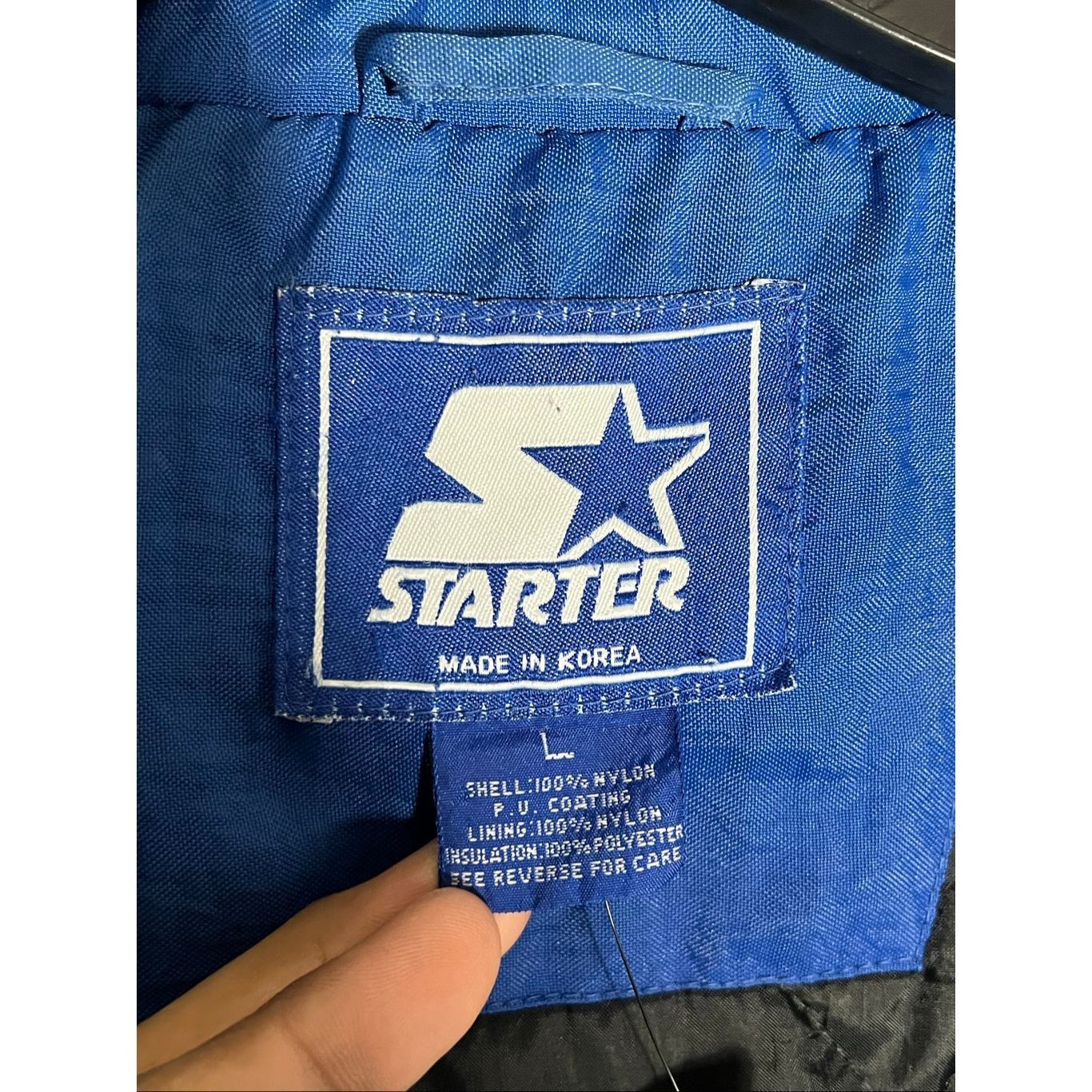 Starter Vintage 90s Starter Kentucky Wildcats Puffer Jacket Size US L / EU 52-54 / 3 - 5 Thumbnail