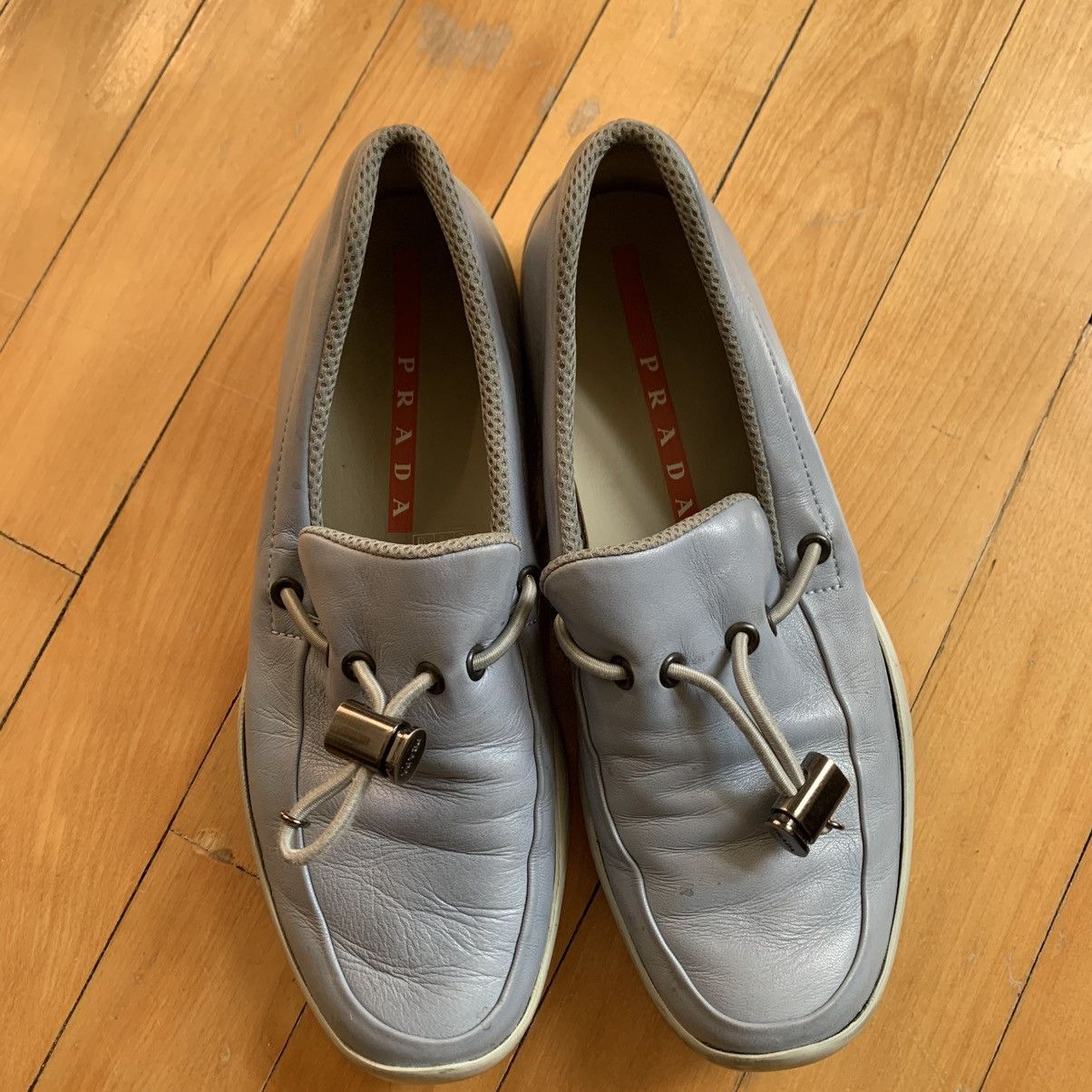 Prada Prada leather slip on Size US 7.5 / IT 37.5 - 1 Thumbnail