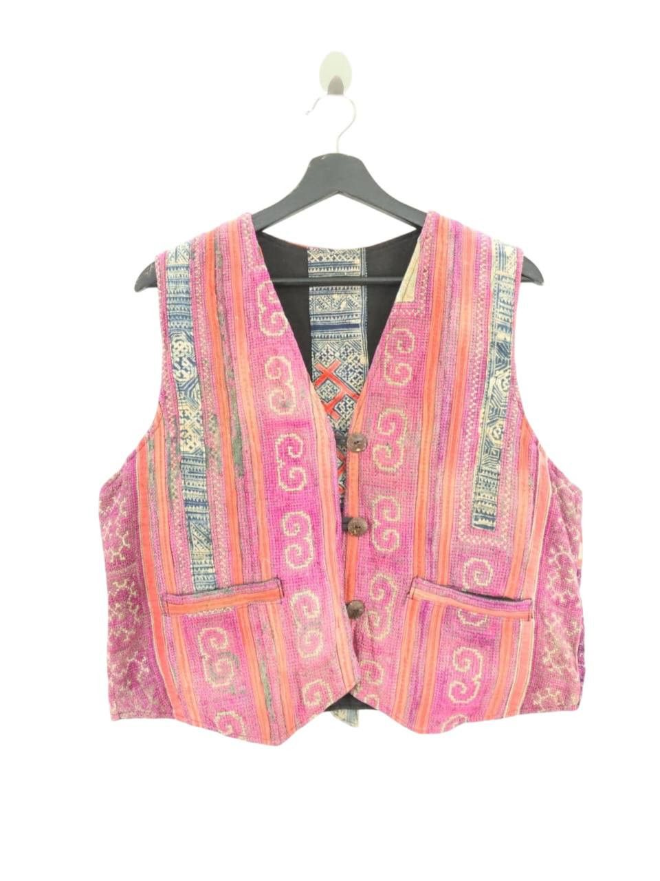 Vintage Vintage Aztec Chimayo Style Vest Size US M / EU 48-50 / 2 - 1 Thumbnail