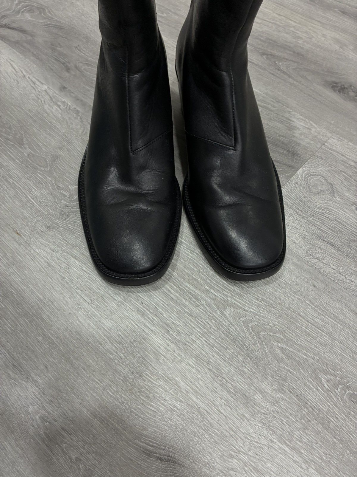 Acne Studios Square Toe Leather Boot. Size US 8 EU 41 Size US 8 / EU 41 - 16 Thumbnail