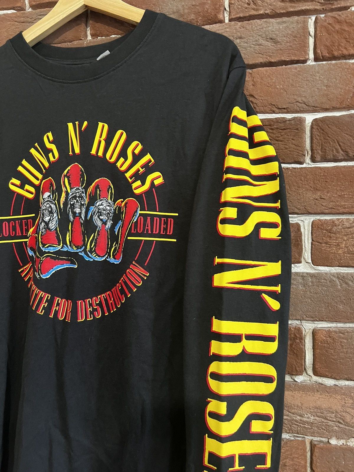 Band Tees Guns N Roses Destruction Rock Band Shirt Axl Rose Hype Size US L / EU 52-54 / 3 - 3 Thumbnail