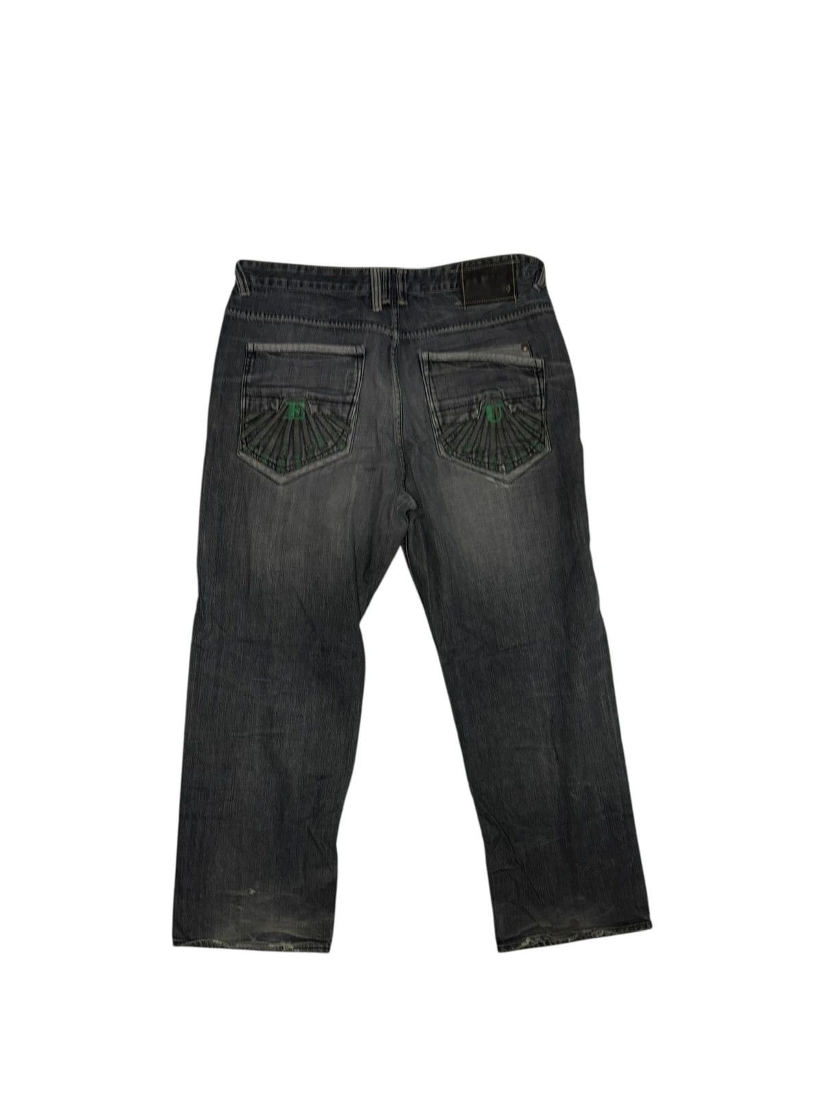 Ecko Unltd. Ecko Ultd Old season wide leg skate grey jeans Size US 40 / EU 56 - 1 Thumbnail