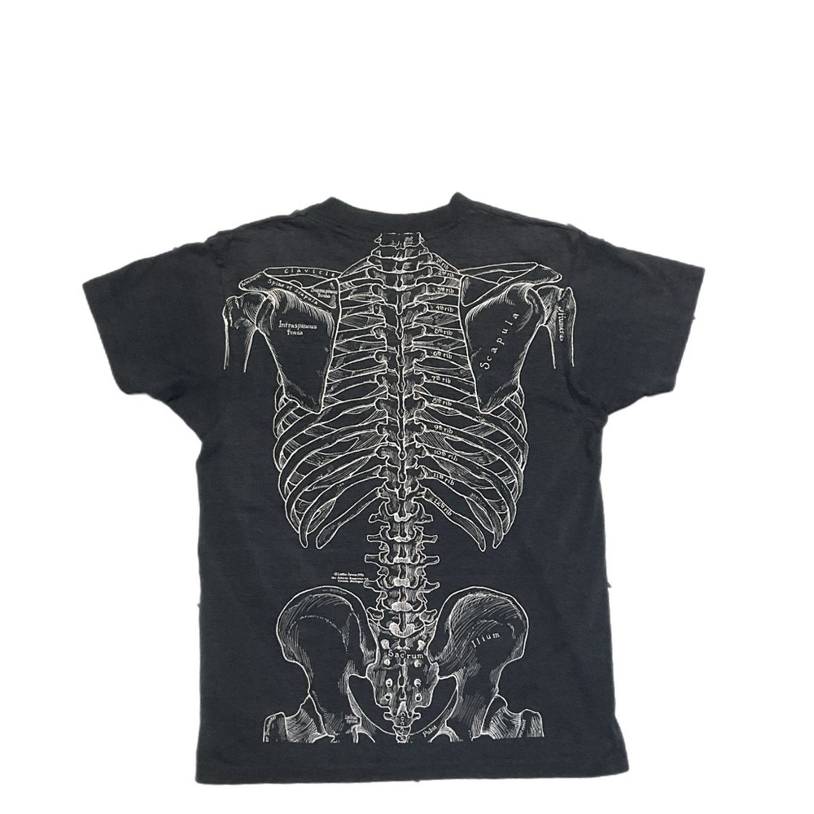 Vintage 1978 Leslie Single Stitch Anatomy Vintage T-Shirt Size US L / EU 52-54 / 3 - 2 Thumbnail