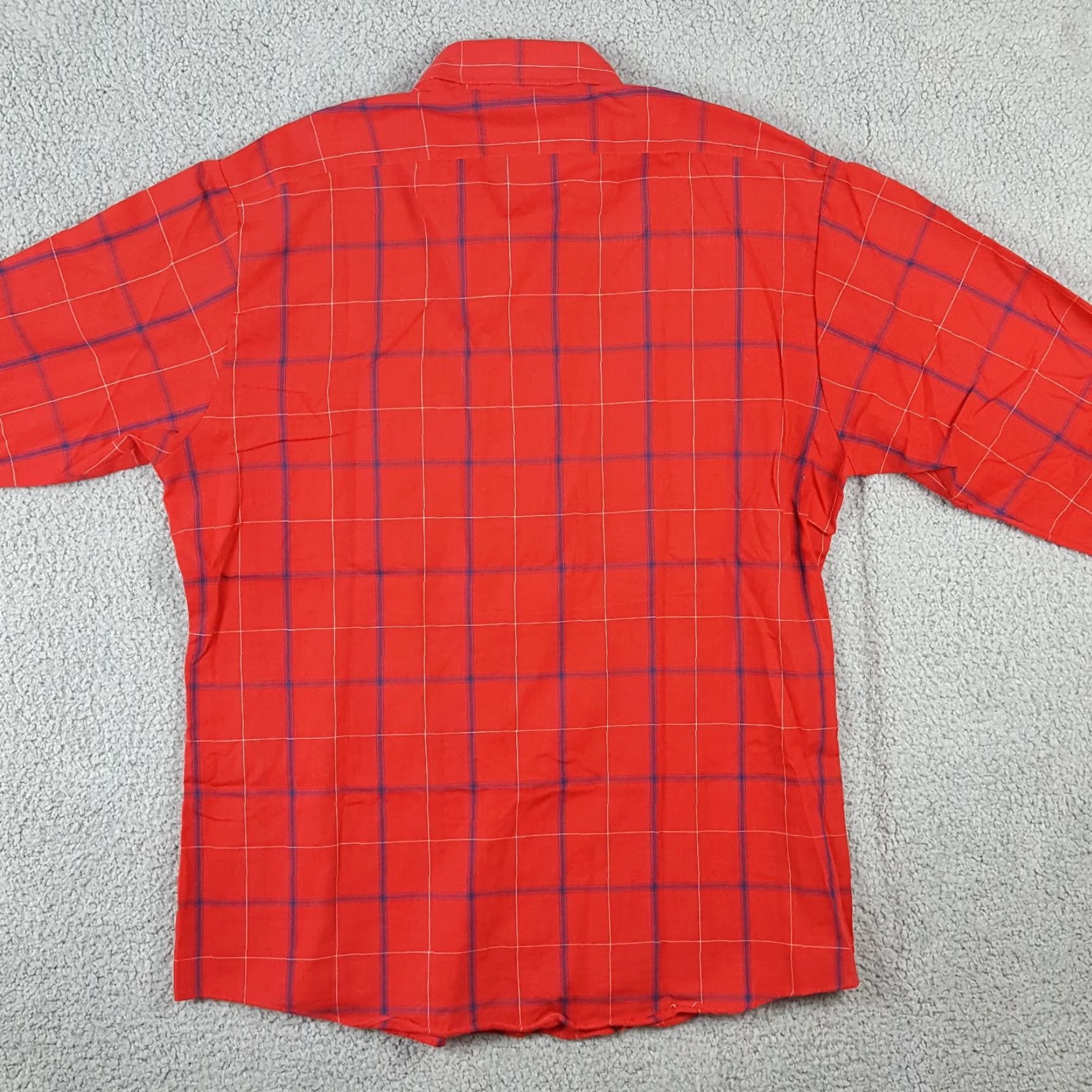 Vintage VINTAGE TownCraft Red Plaid Button-Up Western Shirt Men's Large 70s Rockabilly Size US L / EU 52-54 / 3 - 4 Thumbnail