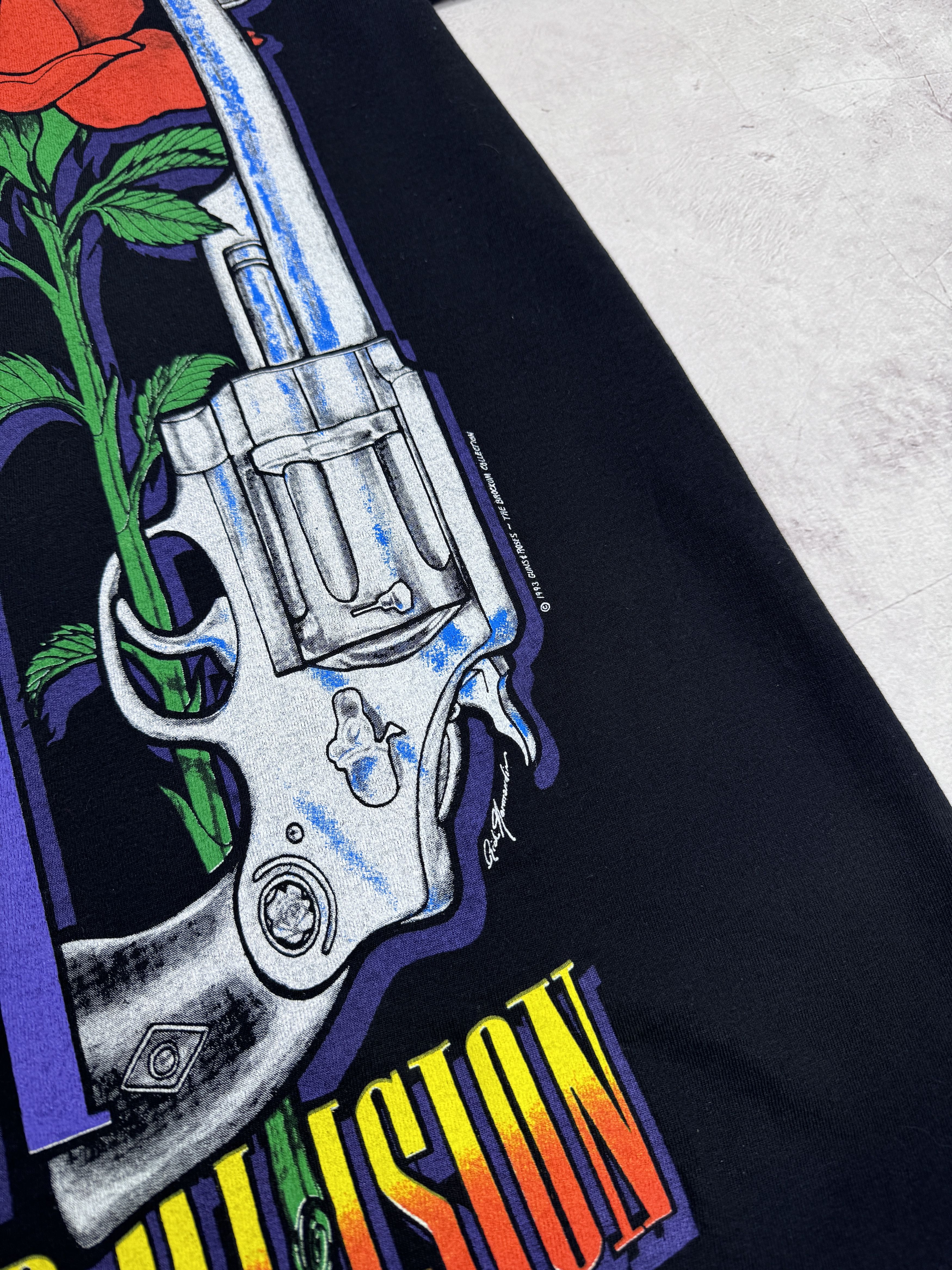 Guns N' Roses Vintage Guns N Roses T-Shirt Use Your Illusion 91/92/93 Size US M / EU 48-50 / 2 - 10 Thumbnail