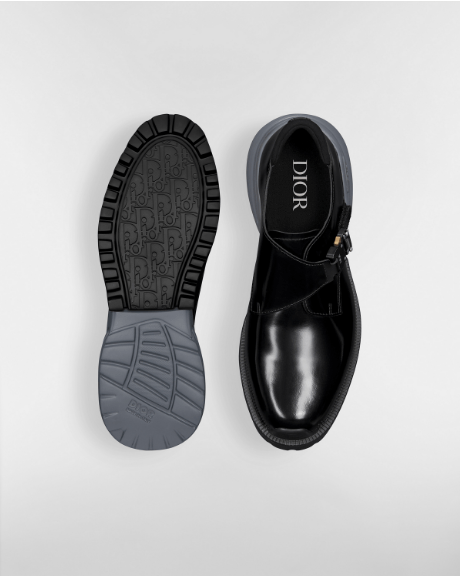Dior o1w1db10426 3DE393 Combat Monk Derby Shoes in Black Size US 13 / EU 46 - 4 Thumbnail