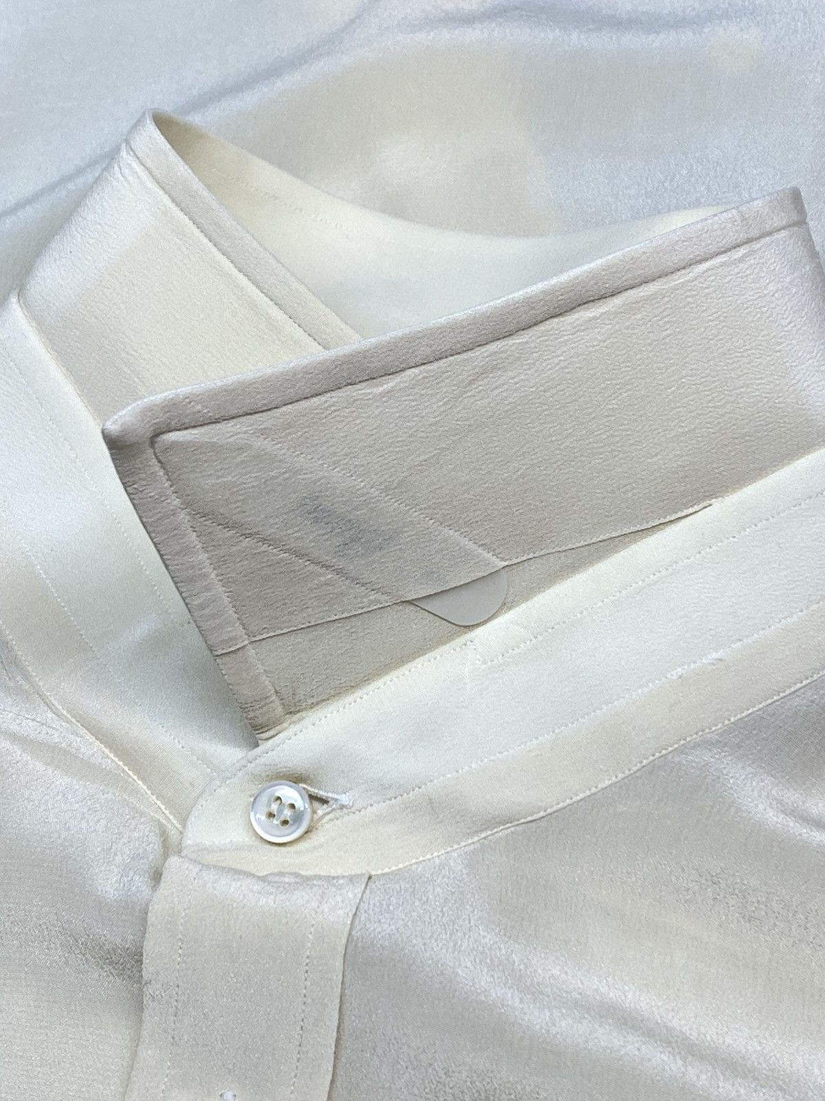 Brioni Brioni Silk Long Sleeve Shirt Size US L / EU 52-54 / 3 - 20 Thumbnail