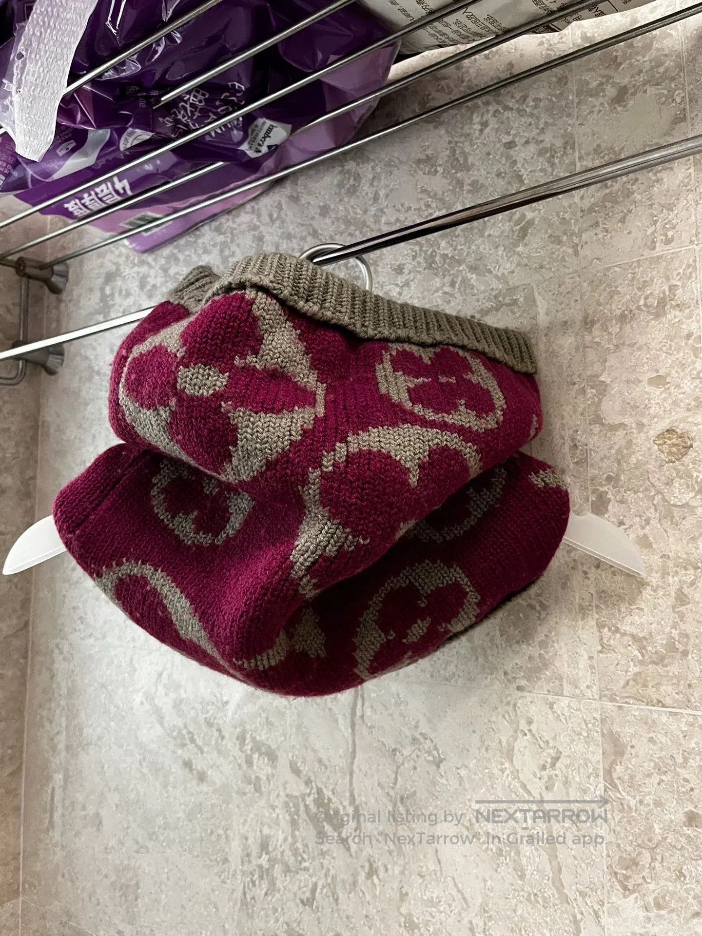 Louis Vuitton LV Wool Scarf. Size ONE SIZE - 3 Thumbnail